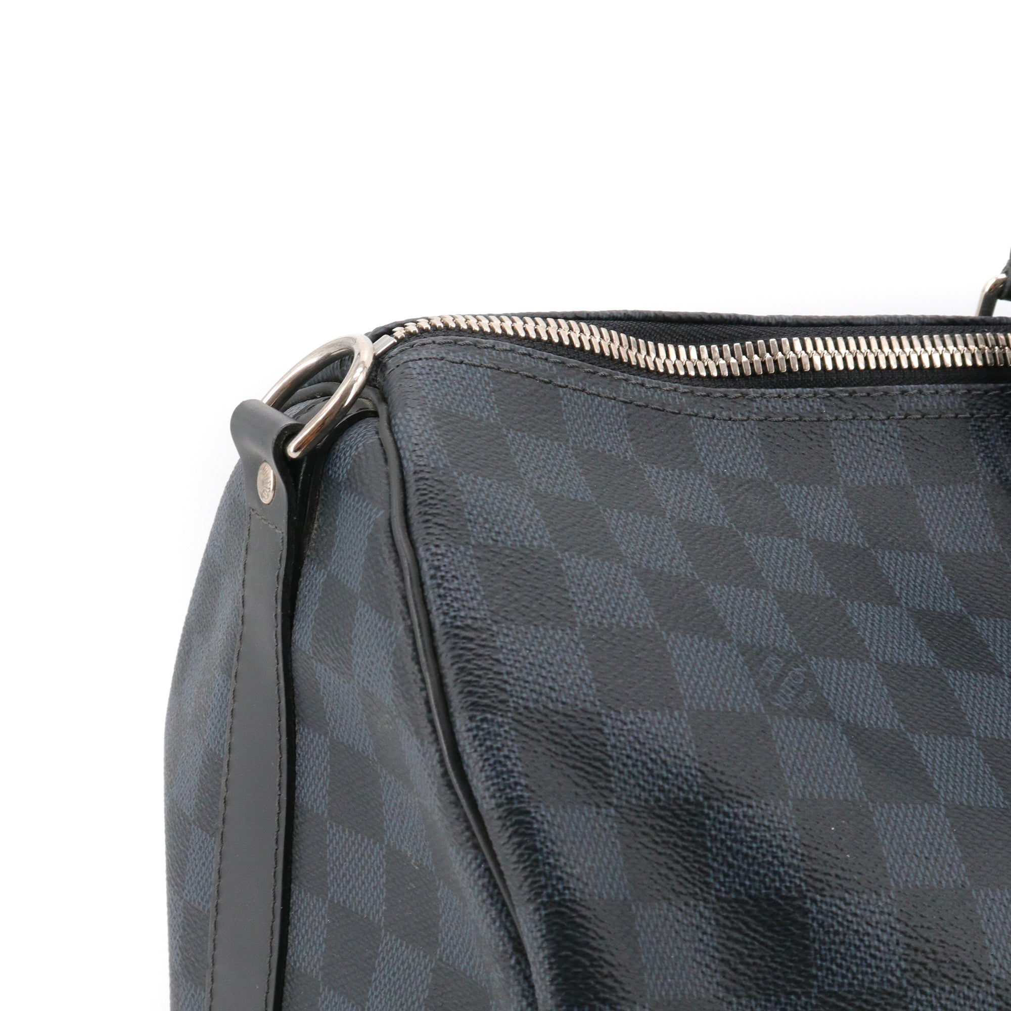 LOUIS VUITTON - Louis Vuitton Keepall 45 travel bag in graphite checkerboard