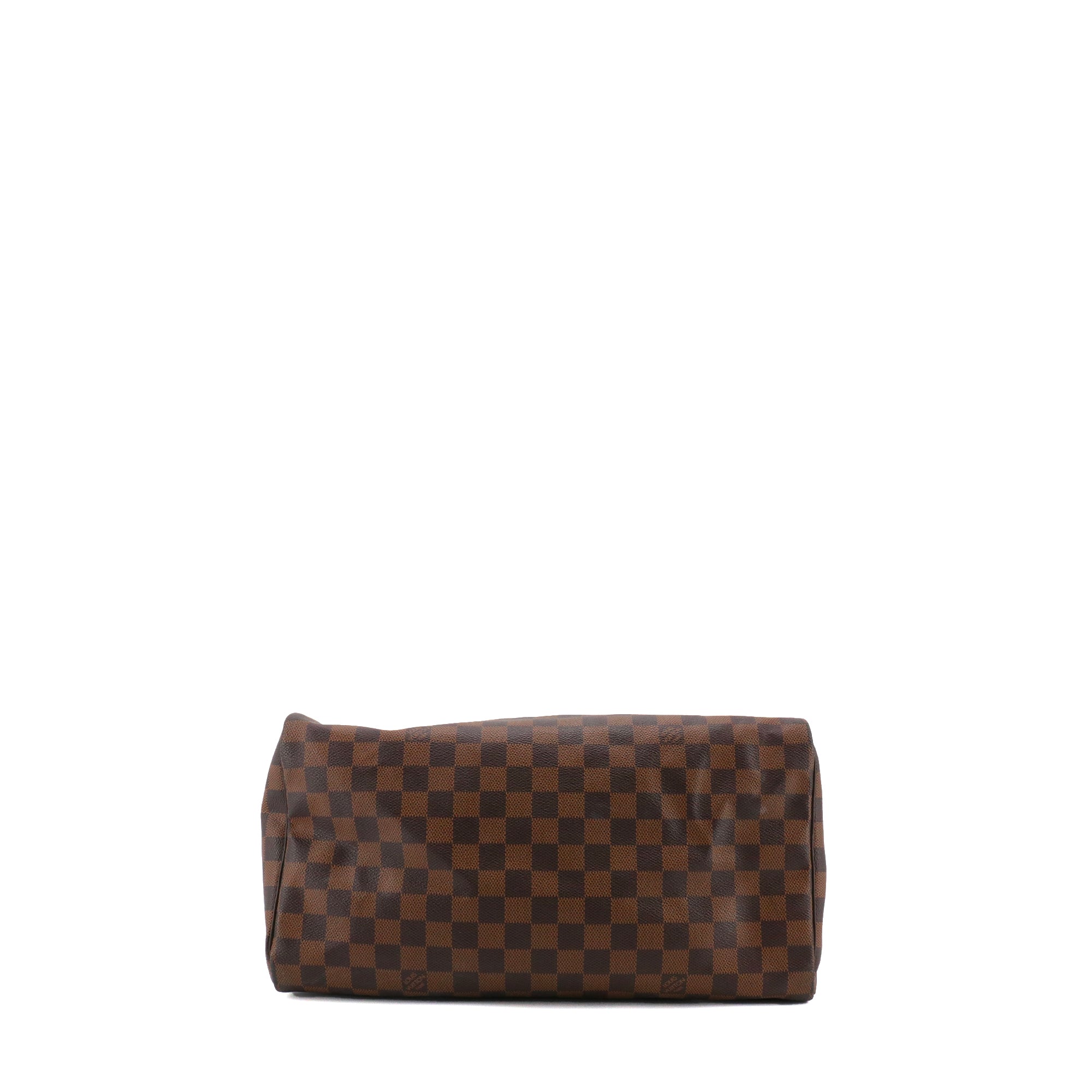 LOUIS VUITTON - Sac à main Speedy 35 Louis Vuitton en toile damier ébène