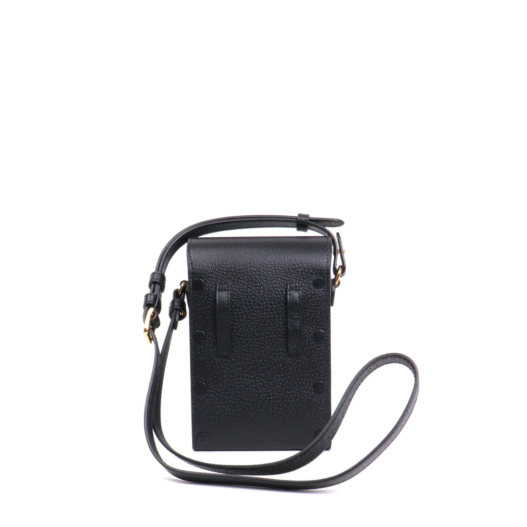 GUCCI - GG Marmont Small Size shoulder bag in black leather