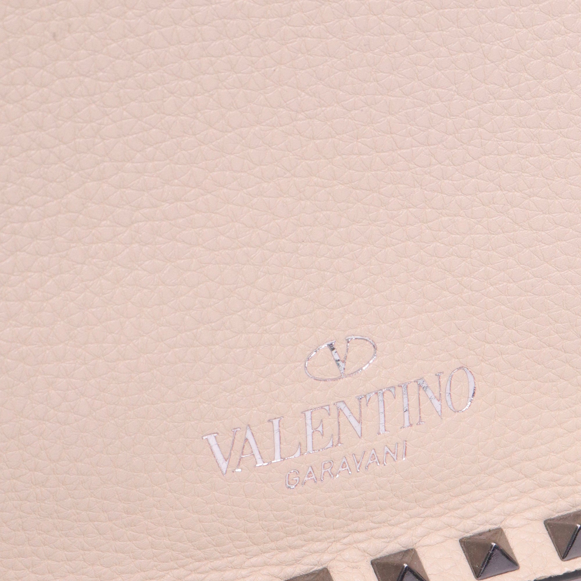 VALENTINO - Rockstud leather tote bag