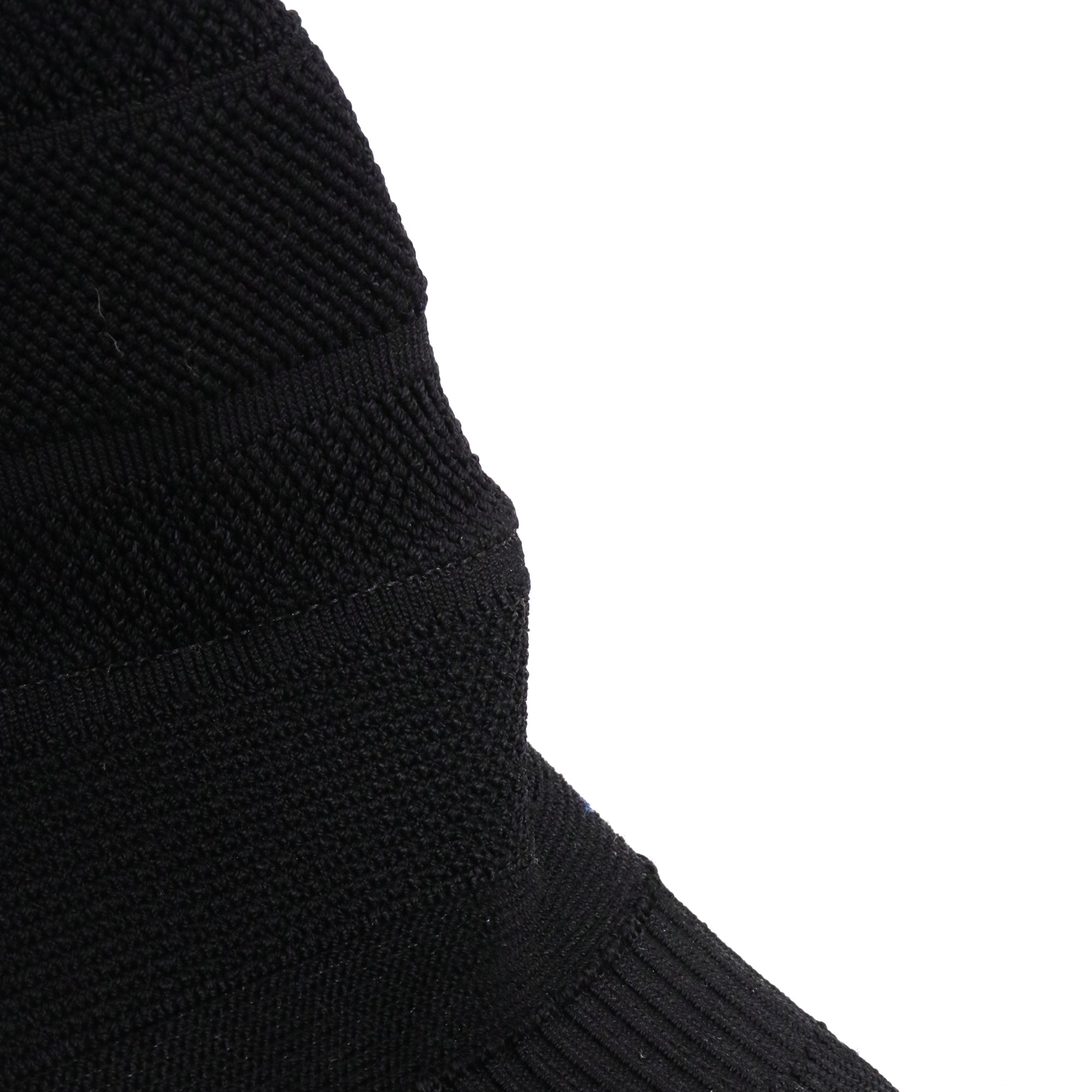 LOUBOUTIN - Bottines Cheminene Louboutin en maille noire (T40,5)