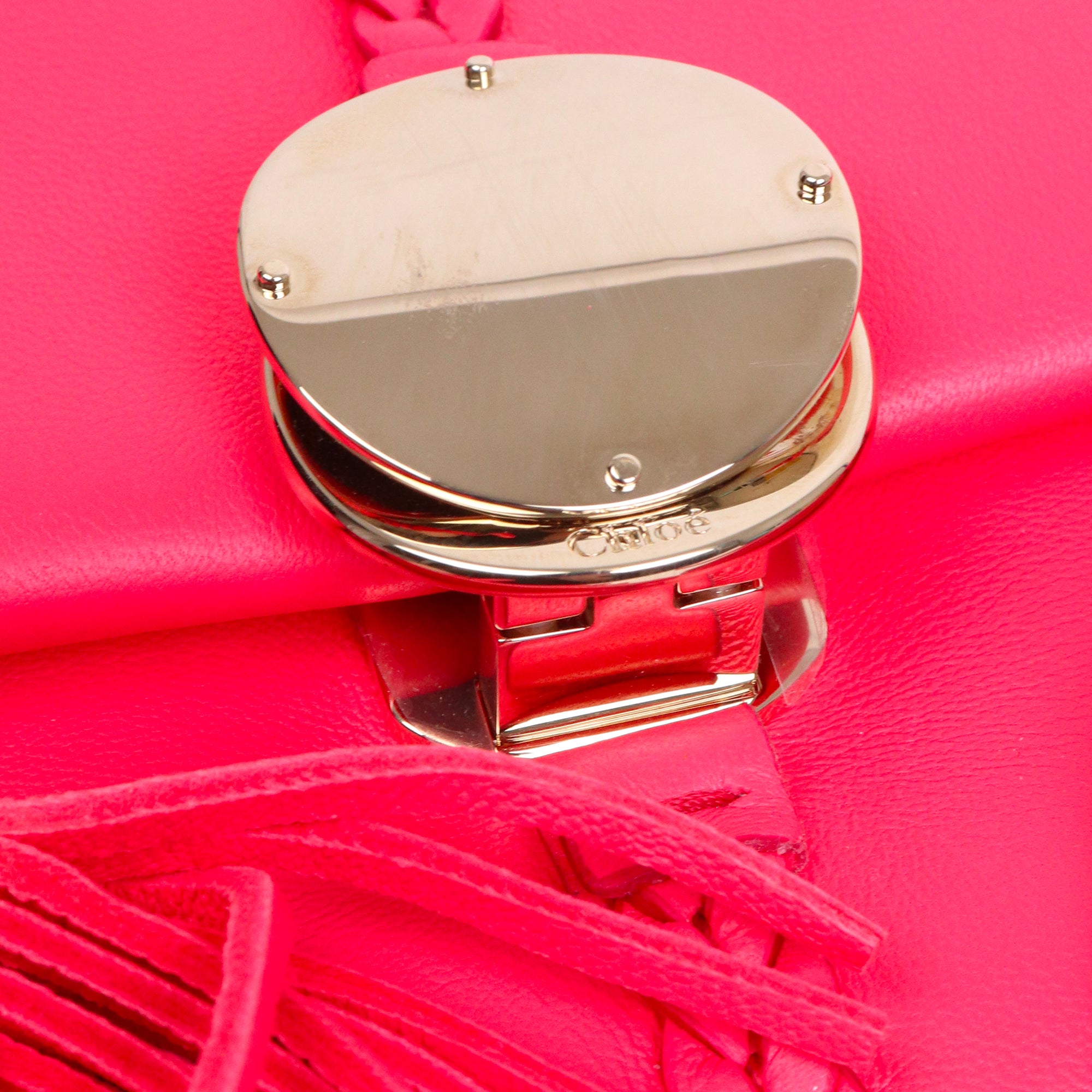 CHLOÉ - Darry shoulder bag in black grained leather