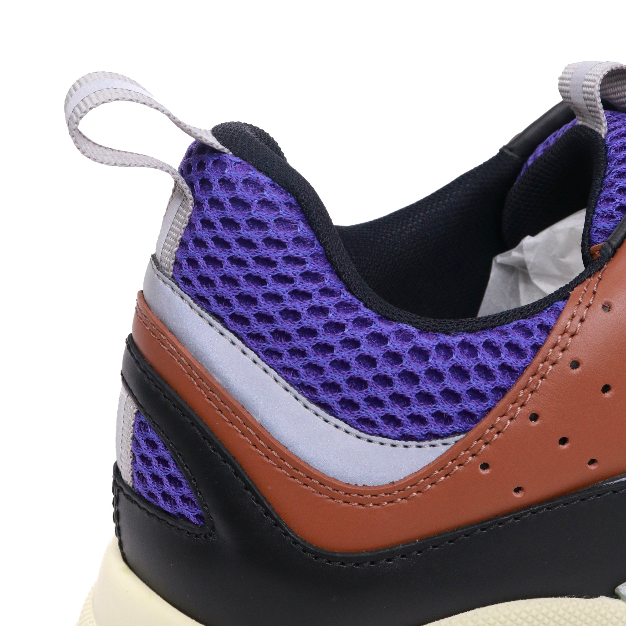 DIOR - Sneakers B22 Dior en tissu mesh "coffee violet" (T43)