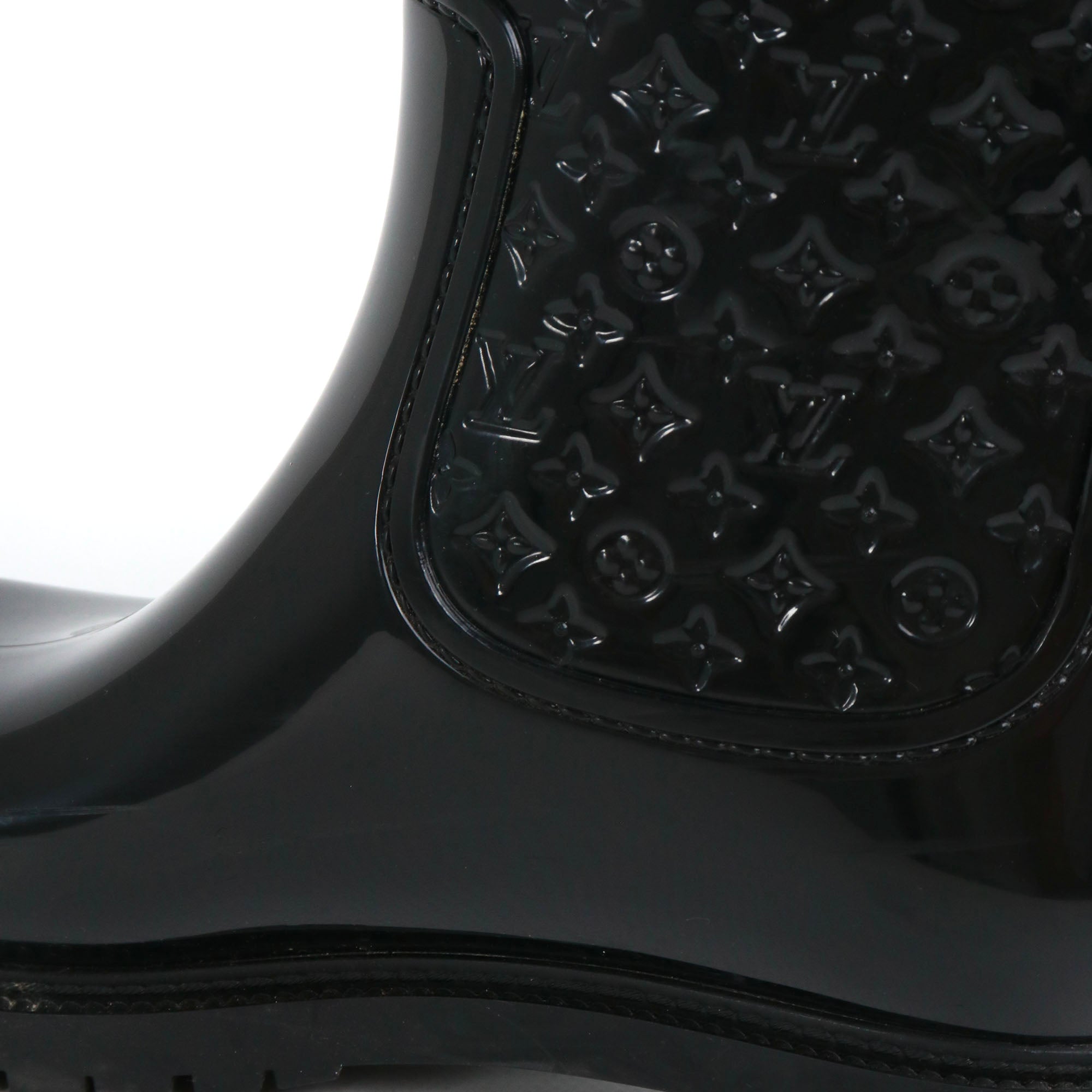 LOUIS VUITTON - Louis Vuitton rubber rain boots (T39)
