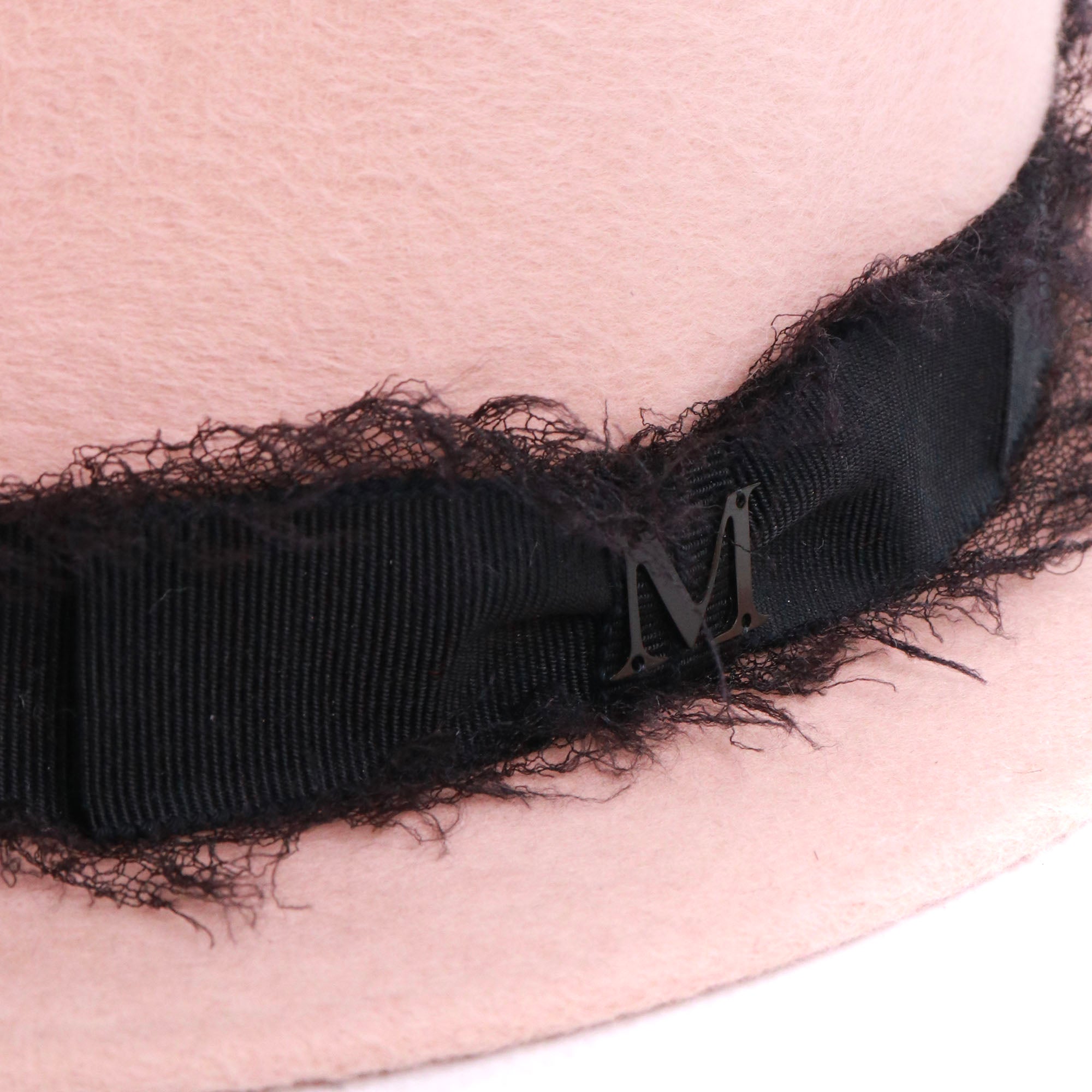 MAISON MICHEL - Maison Michel hat in old pink felt (S)