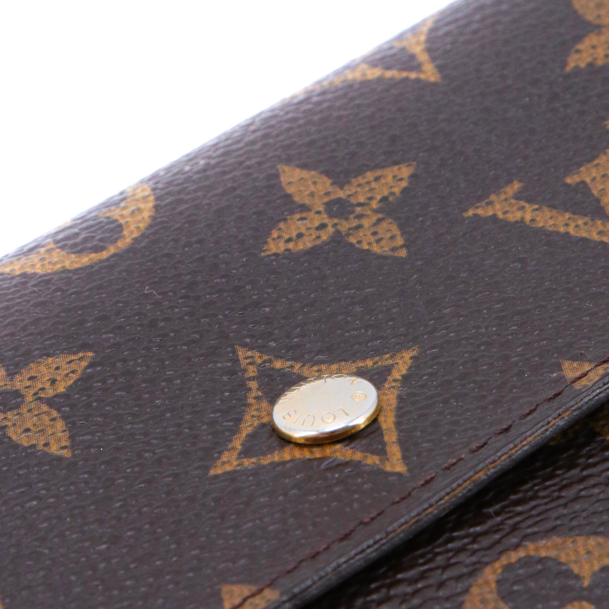 LOUIS VUITTON - Portefeuille International Louis Vuitton en toile monogrammée