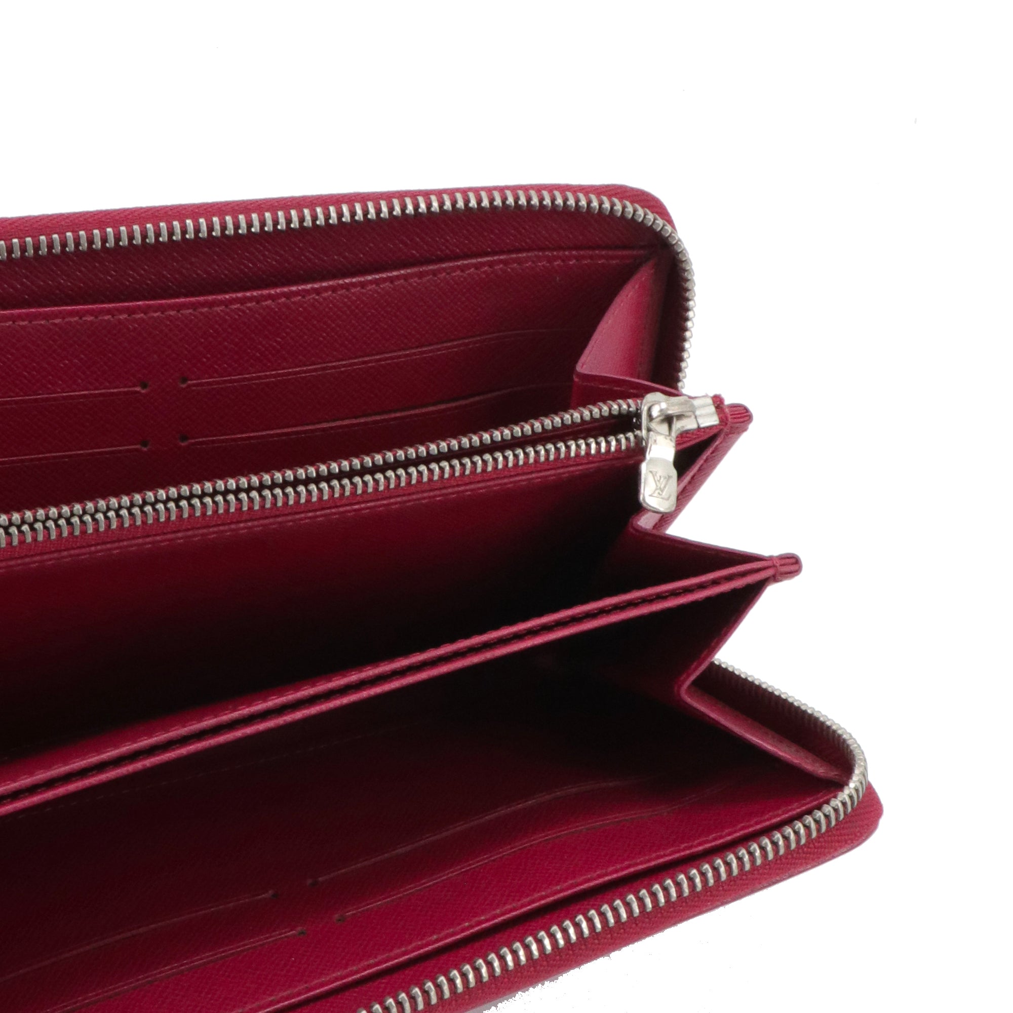 LOUIS VUITTON - Louis Vuitton Zippy wallet in fuchsia epi leather