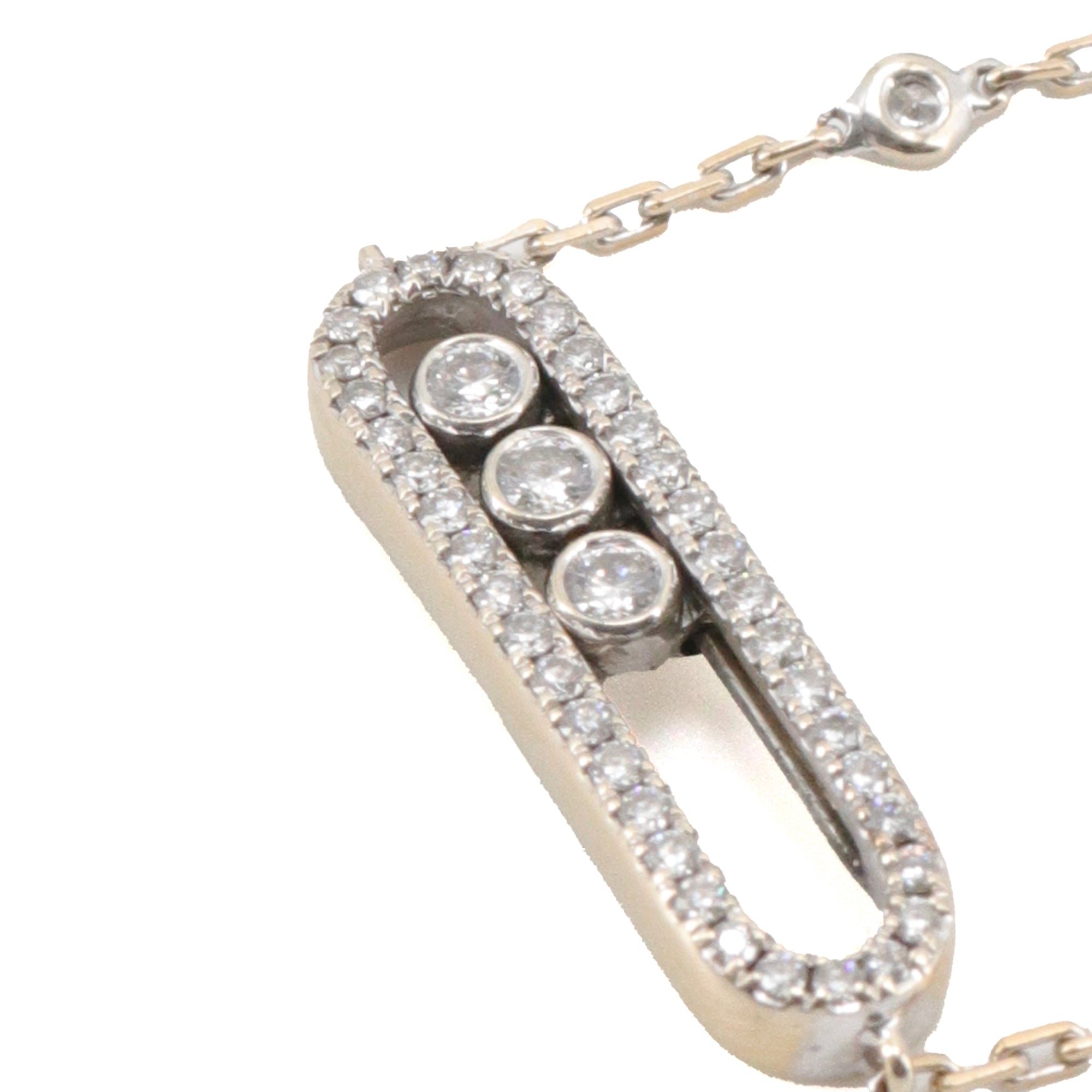 MESSIKA - Bracelet Baby Move Messika en or blanc et diamants