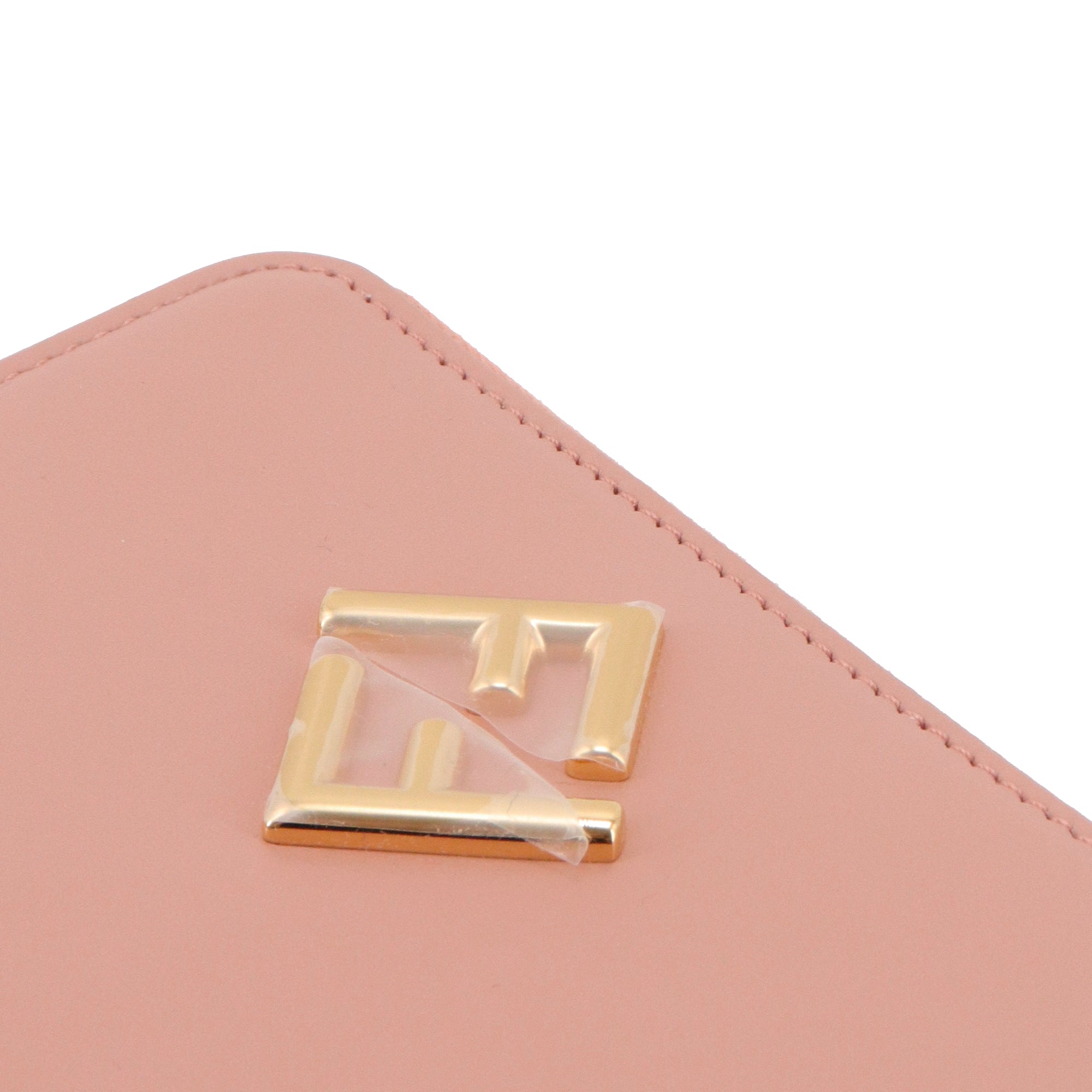 FENDI - Fendi Diamonds wallet in taupe leather