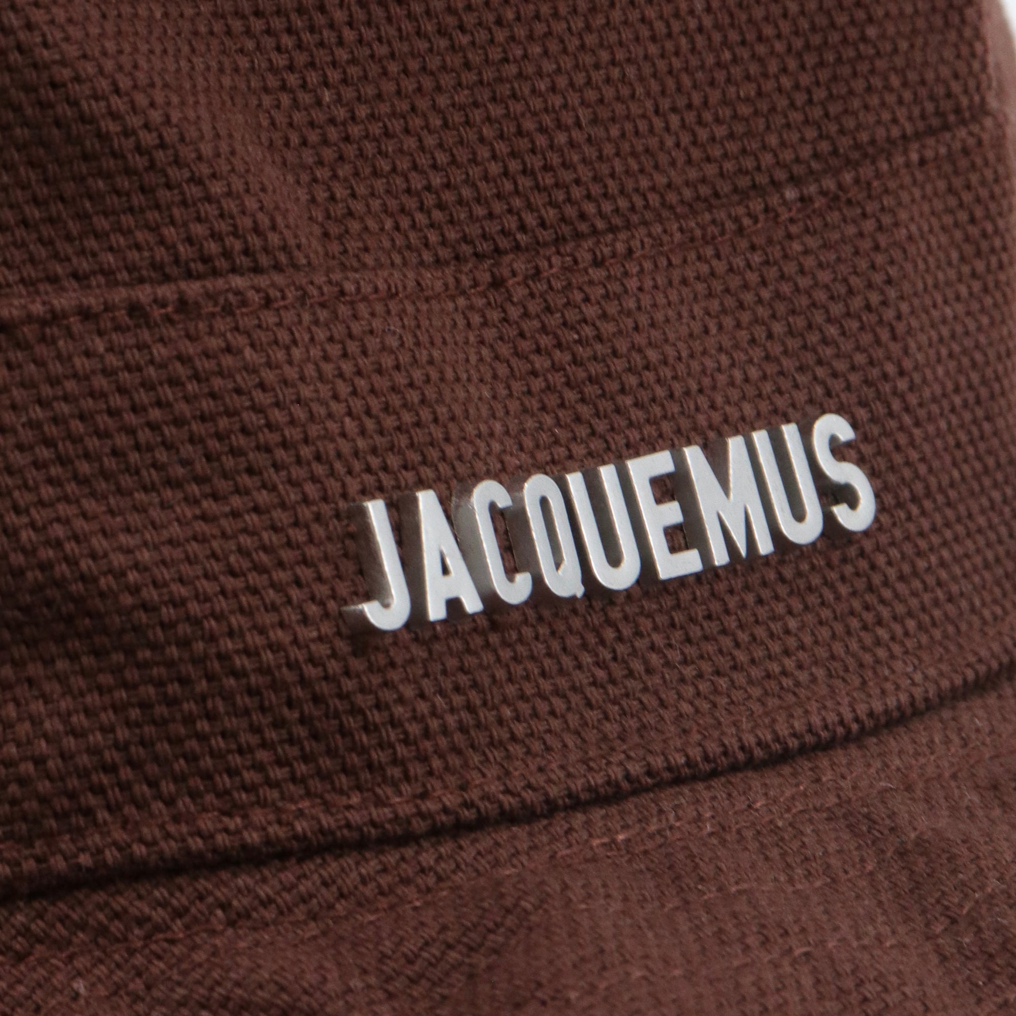 JACQUEMUS - Bob Artichaut Jacquemus en coton marron (T58)