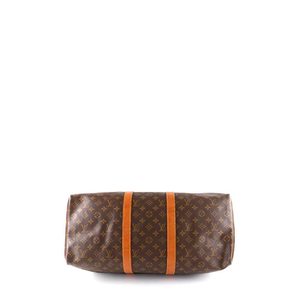 LOUIS VUITTON - Sac de voyage Keepall 50 en toile monogrammée vintage