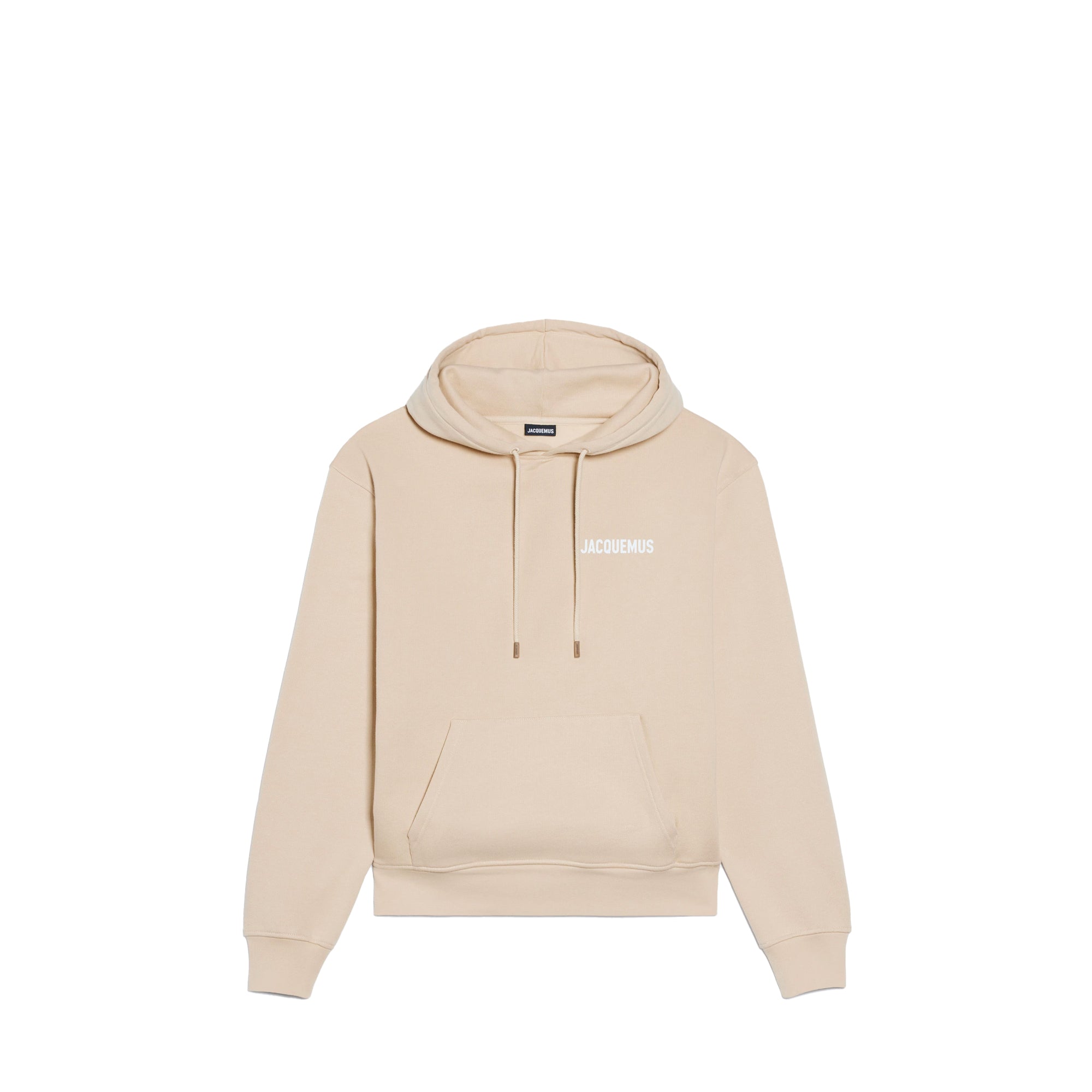 JACQUEMUS - Le Sweatshirt Jacquemus en coton beige (L)