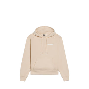 JACQUEMUS - Le Sweatshirt Jacquemus en coton beige (L)