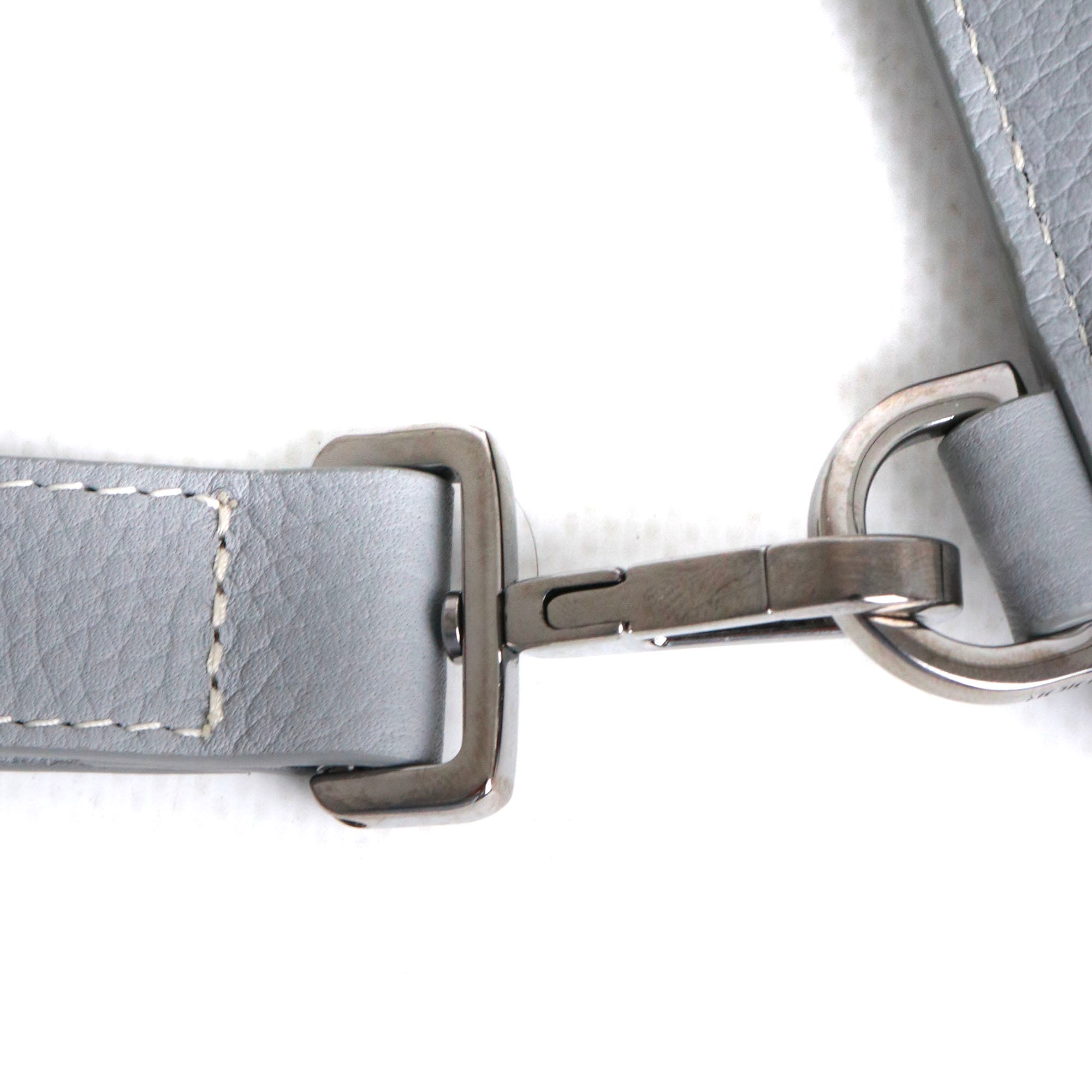 DIOR - Dior Oblique Galaxy A5 pouch in black leather