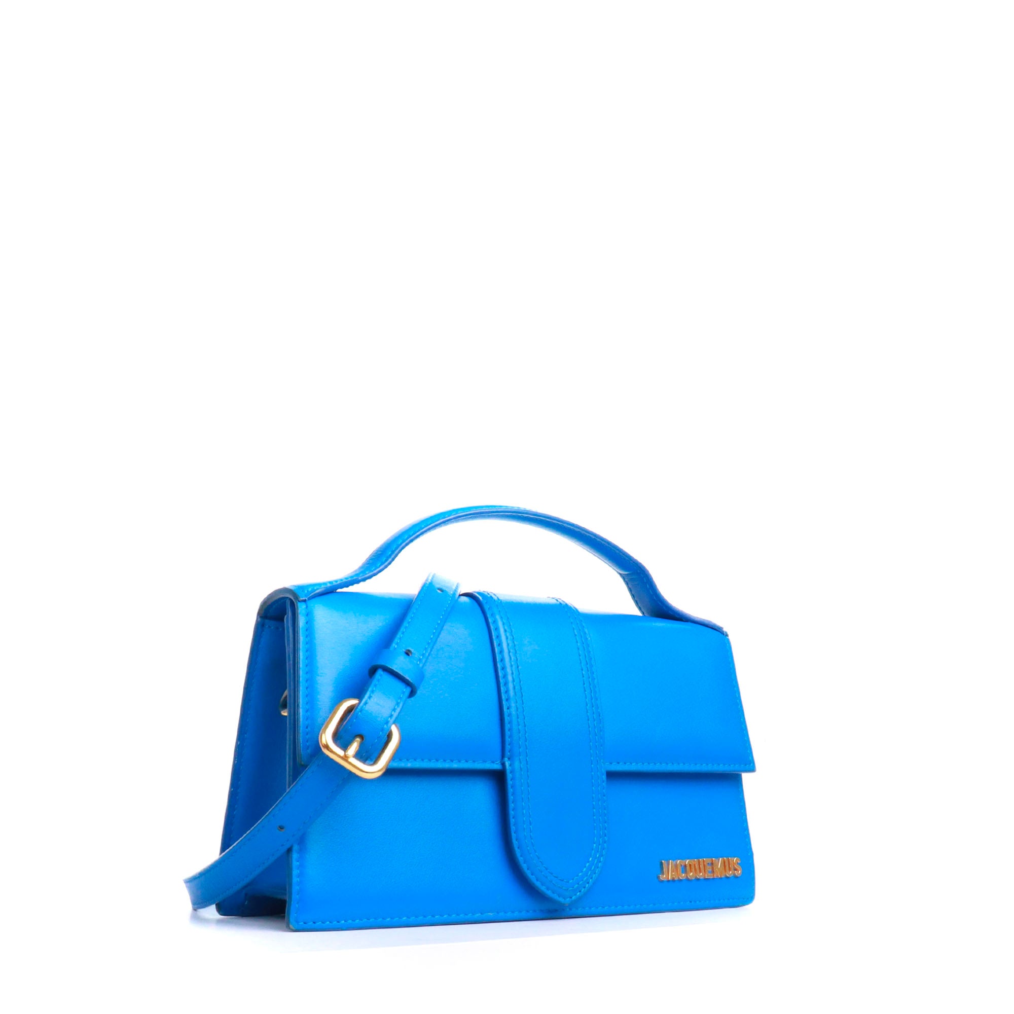 JACQUEMUS - Le Grand Bambino shoulder bag in pink leather