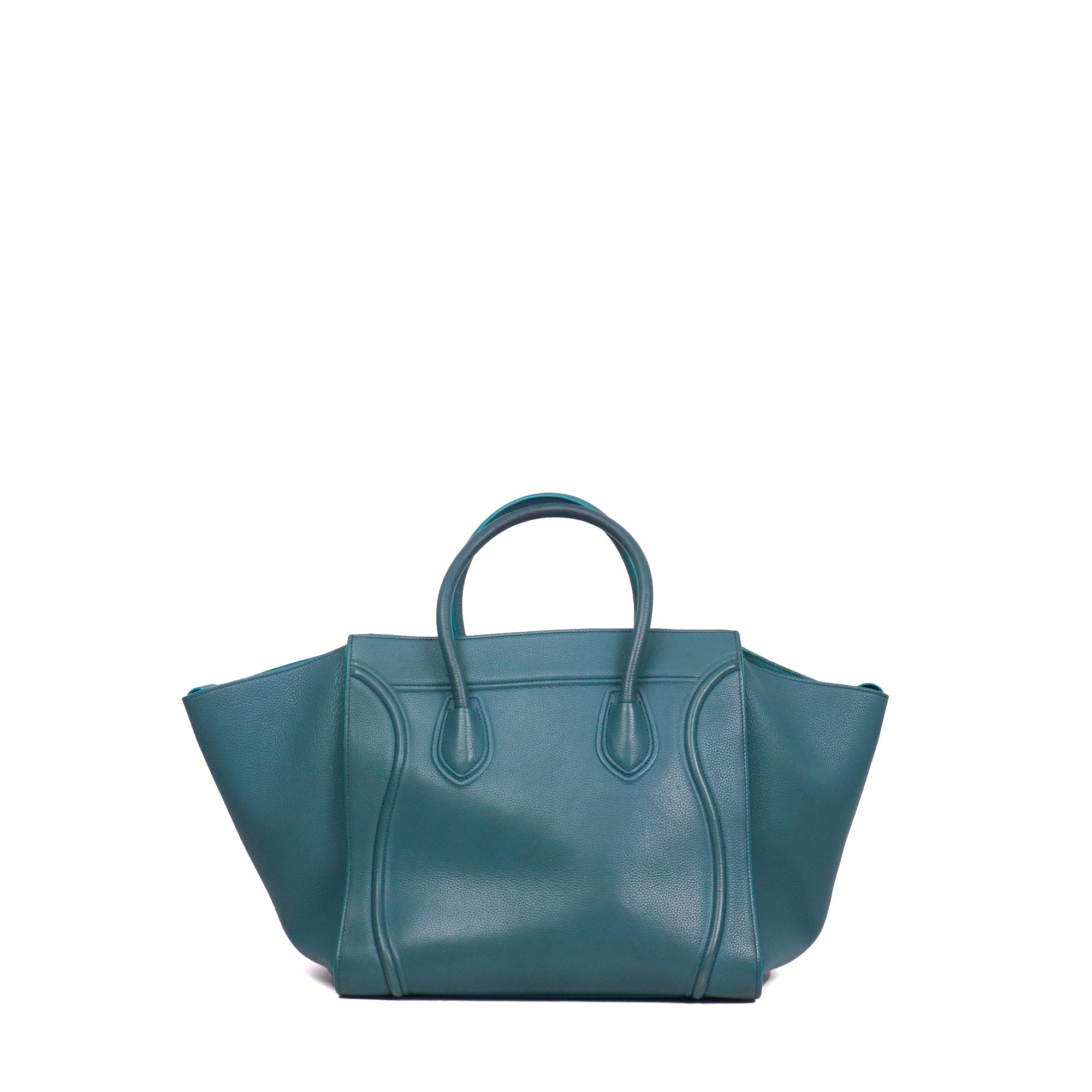 CELINE - Two-tone Luggage handbag