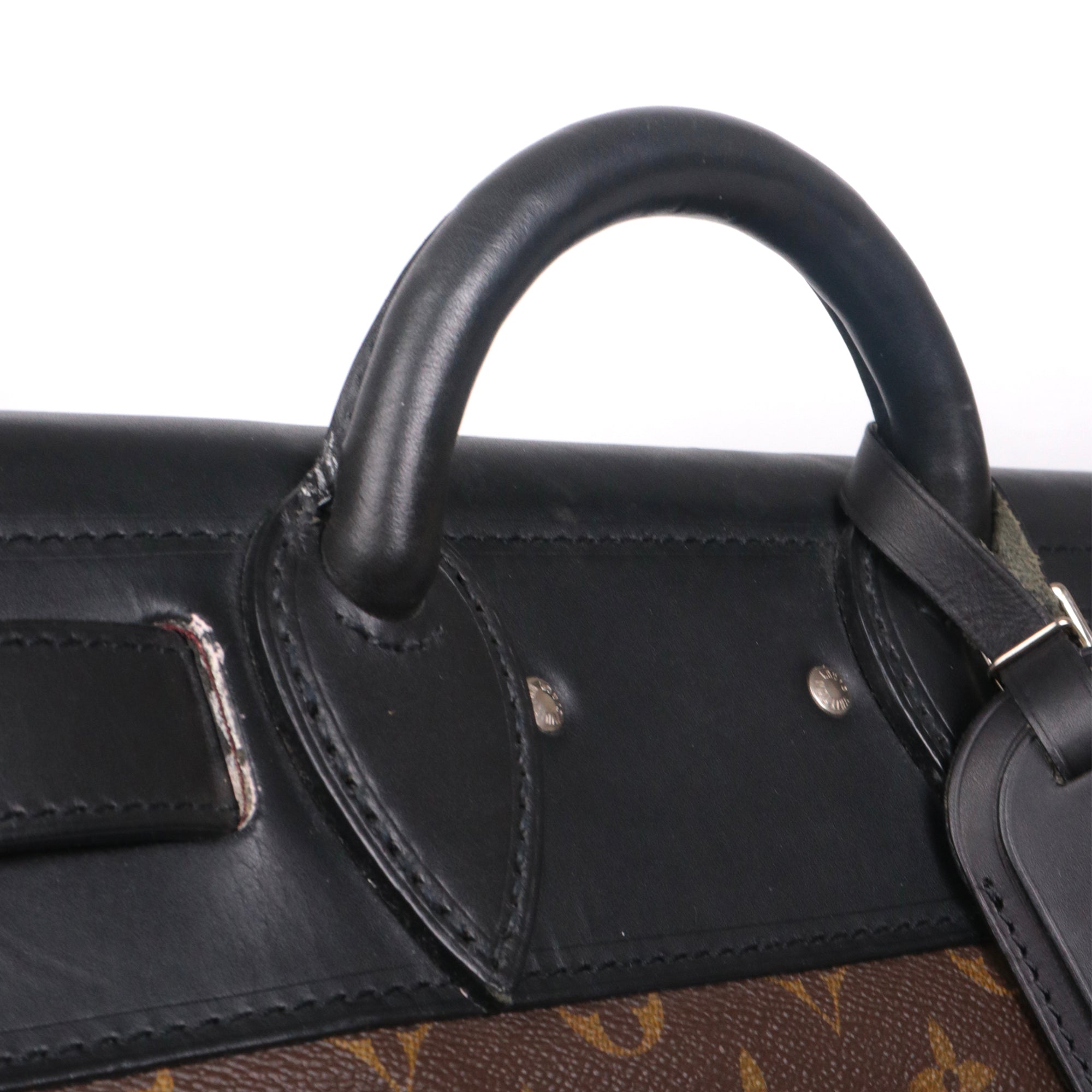 LOUIS VUITTON - Sac de voyage Steamer 45 Louis Vuitton en toile monogrammée