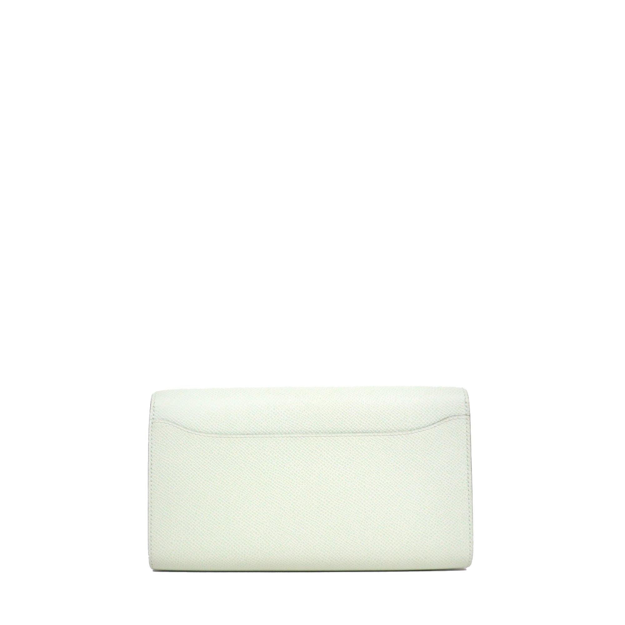 HERMÈS - Sac à bandoulière Constance To Go Hermès en cuir epsom vert fizz
