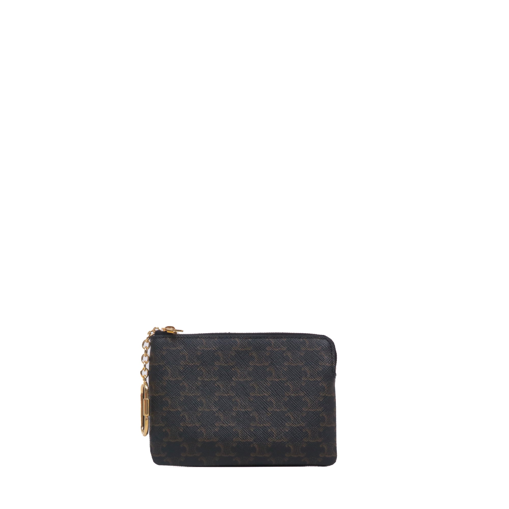 CELINE - Triomphe Compact Wallet in coated canvas