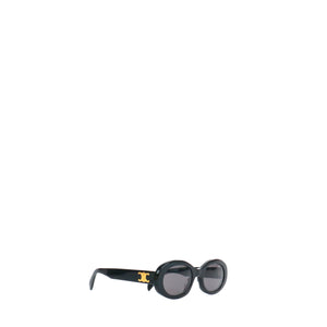 CELINE - Lunettes de soleil Triomphe Celine en plastique noir