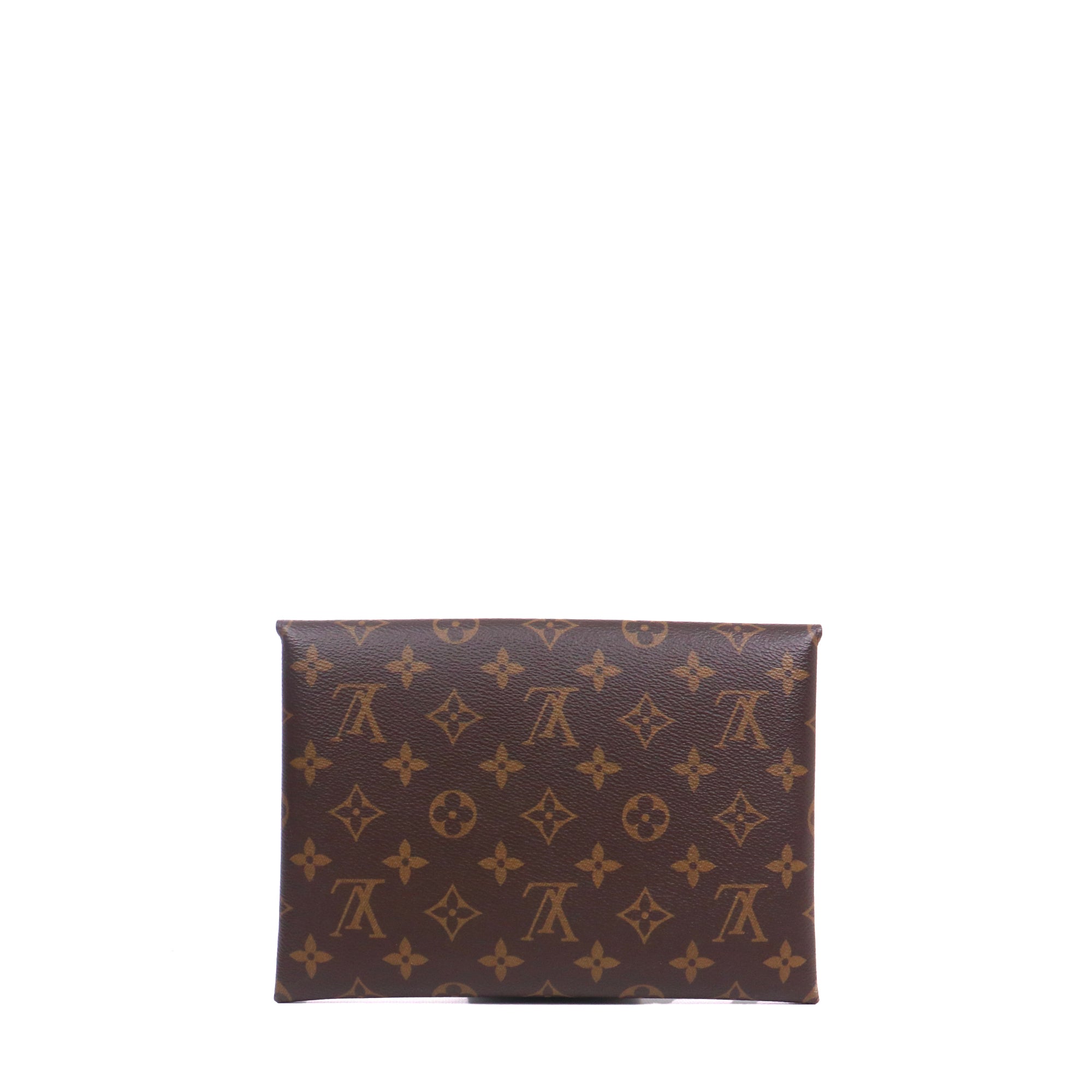 LOUIS VUITTON - Pochette Kirigami GM Louis Vuitton en toile monogrammée marron