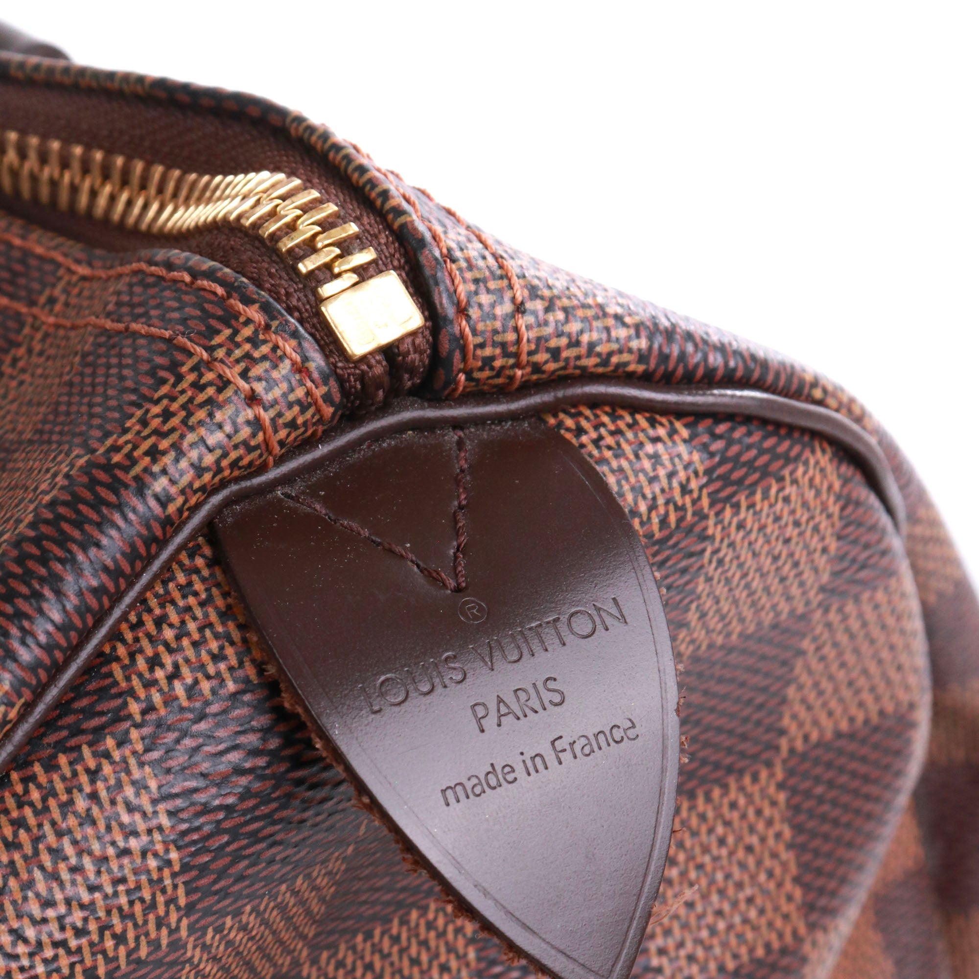 LOUIS VUITTON - Speedy 30 handbag in ebony damier canvas