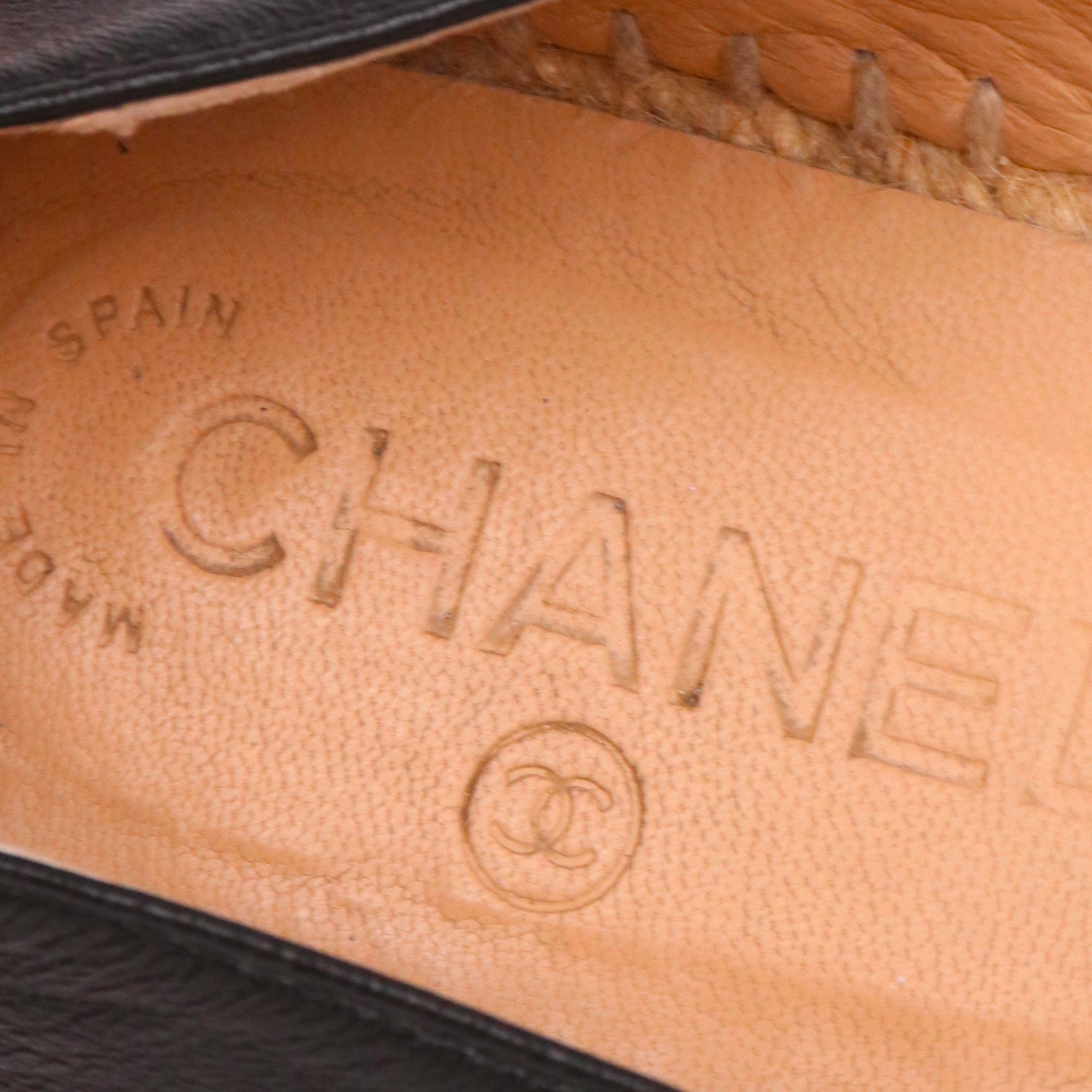 CHANEL - Camélia espadrilles (T39)