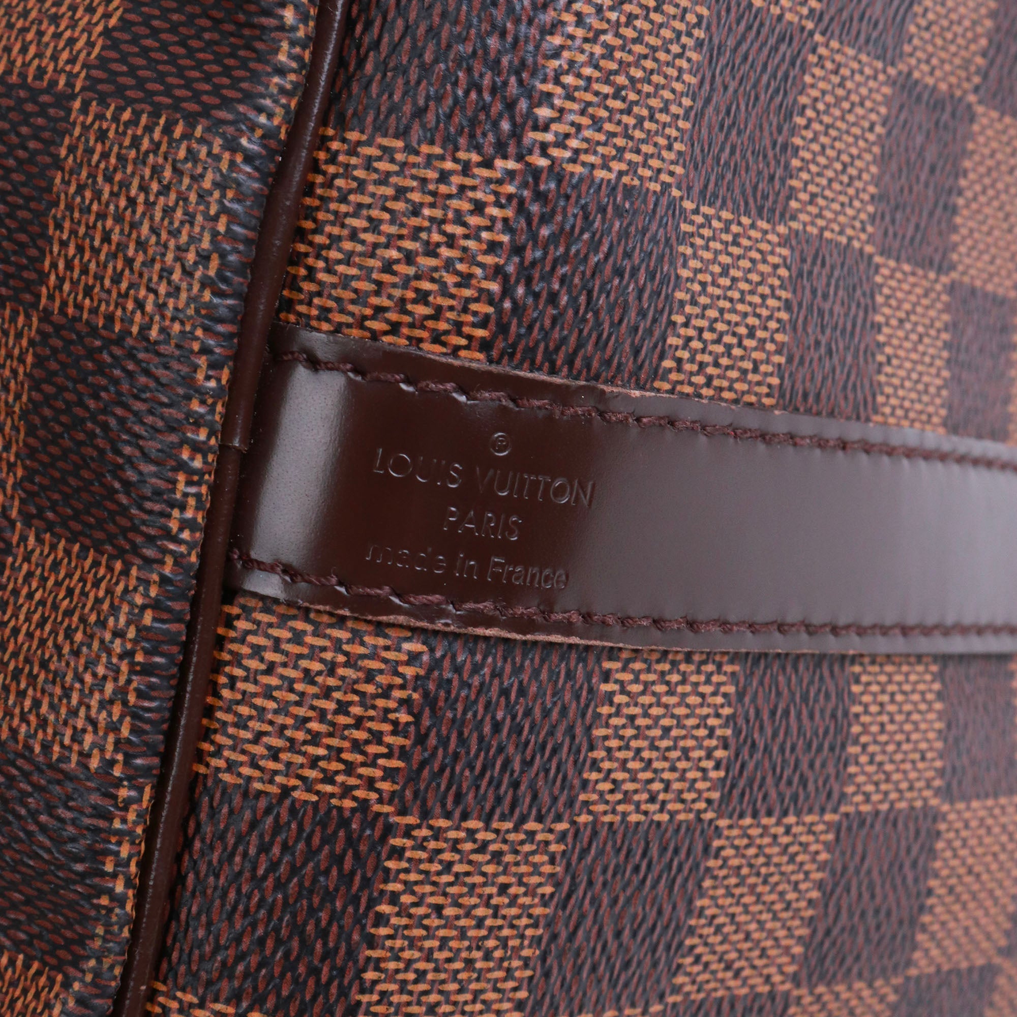 LOUIS VUITTON - Louis Vuitton Speedy 35 shoulder bag in Damier Ébène canvas