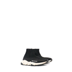 BALENCIAGA - Speed ​​Balenciaga sneakers with laces in gray canvas (T40)