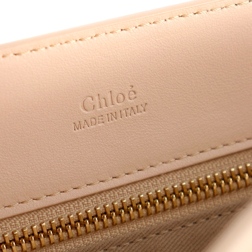 CHLOÉ - Sac à bandoulière Tess Day cuir grainé beige
