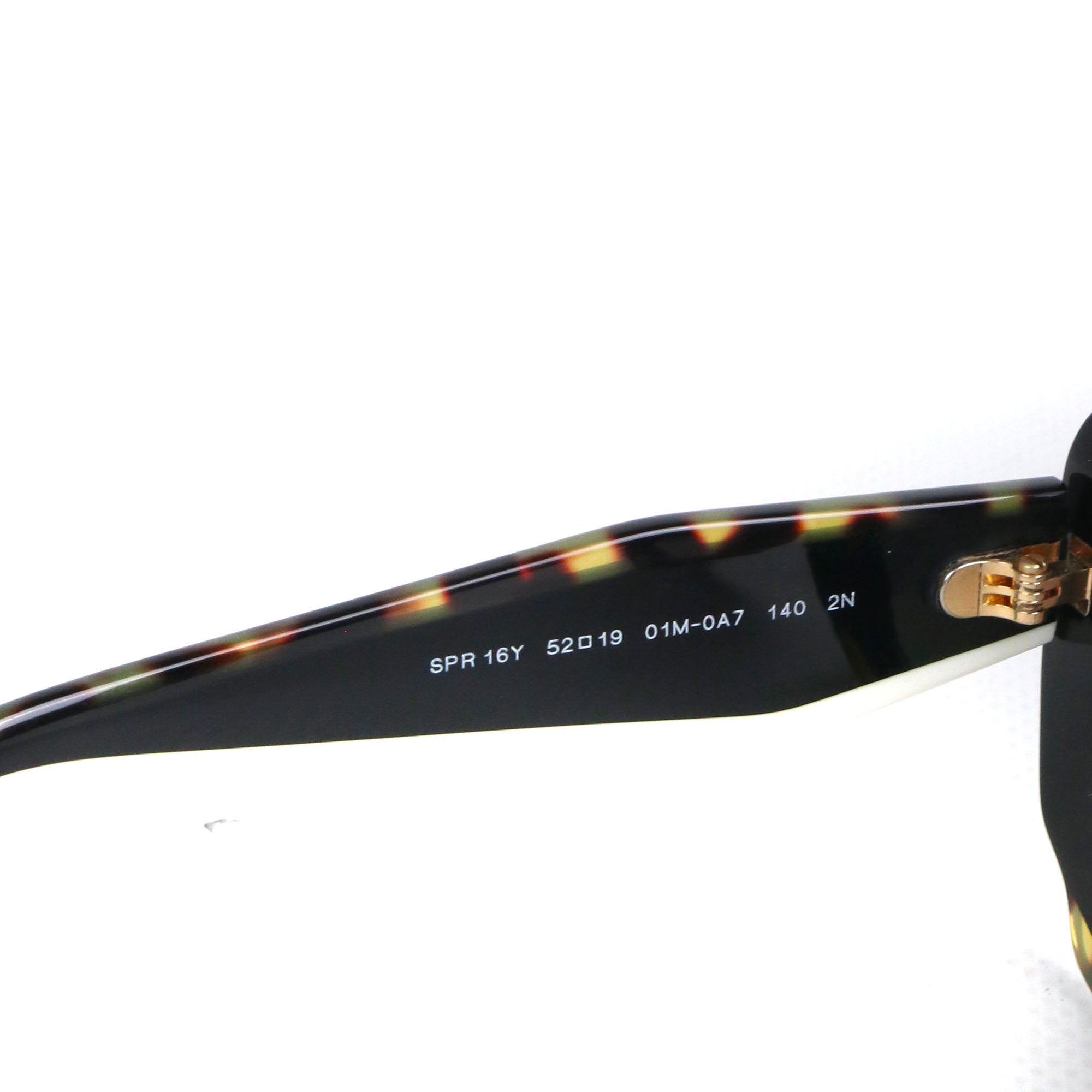 PRADA - Lunettes de soleil Prada en plastique noir