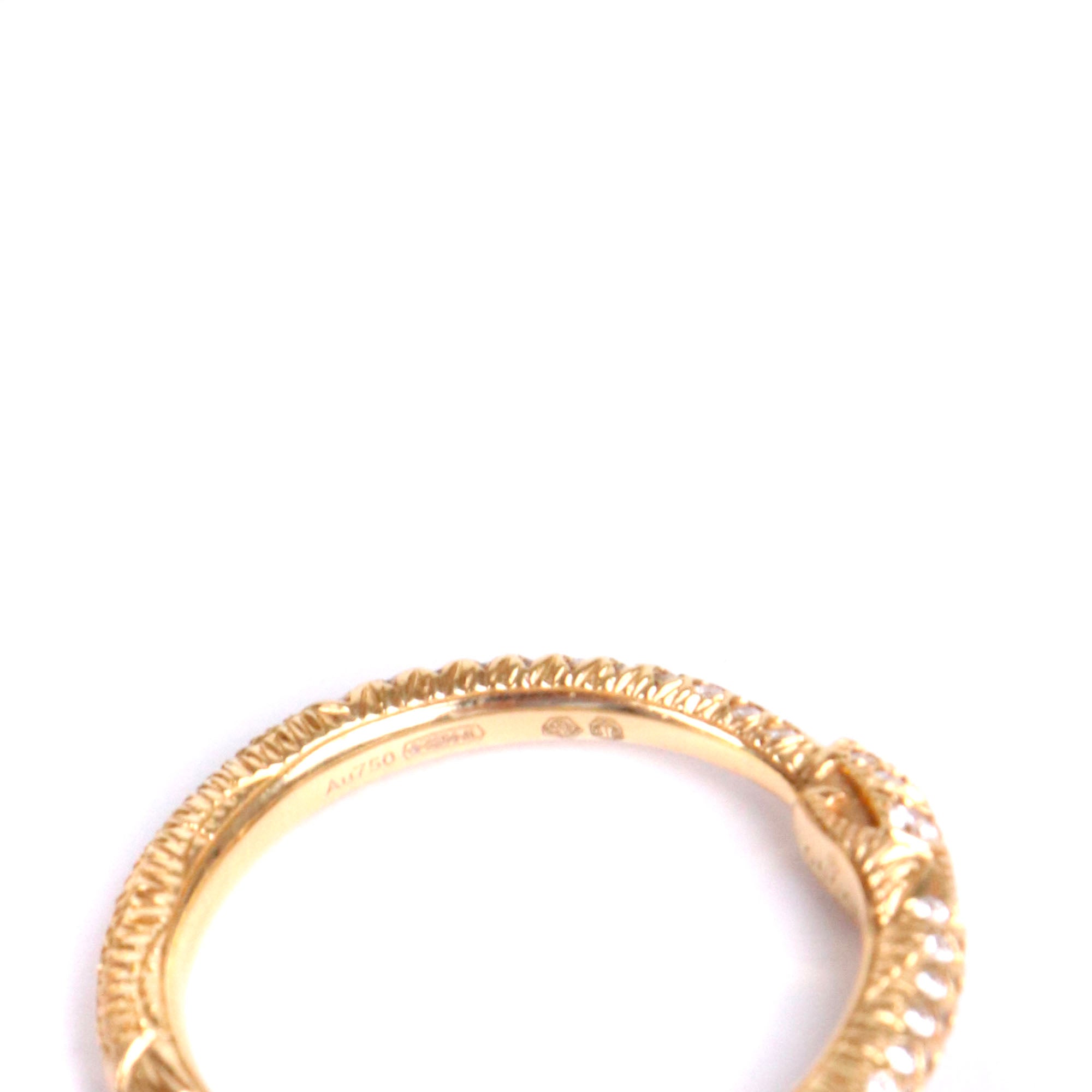 CARTIER - Love ring in pink gold with diamond (T51)