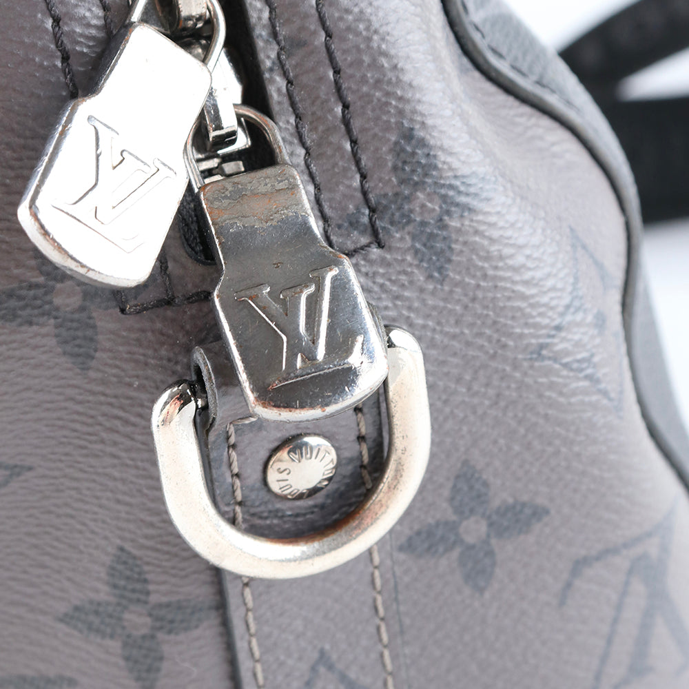 LOUIS VUITTON - Keepall City shoulder bag in Monogram Eclipse canvas