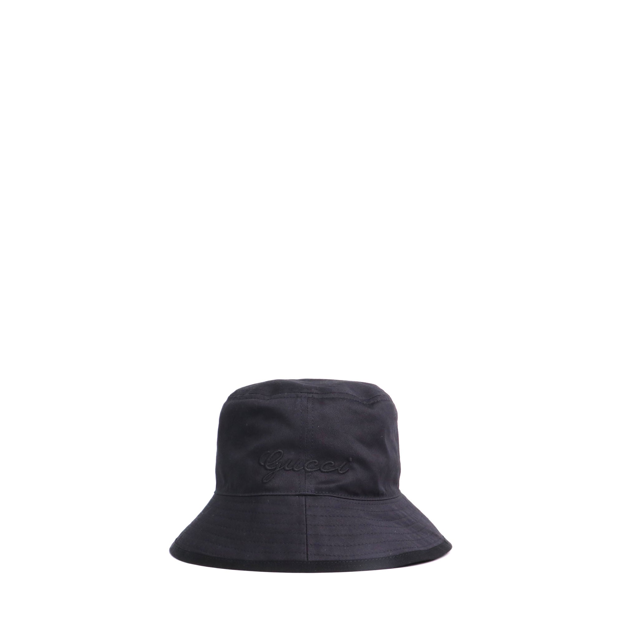 GUCCI - Gucci black cotton bob (M)