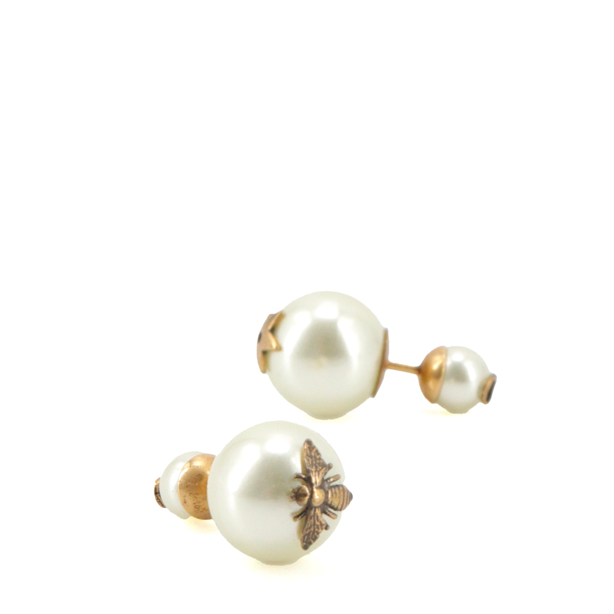 DIOR - J'Adior Dior earrings with gold charms