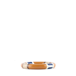 HERMÈS - Lacquered wooden bracelet (M)