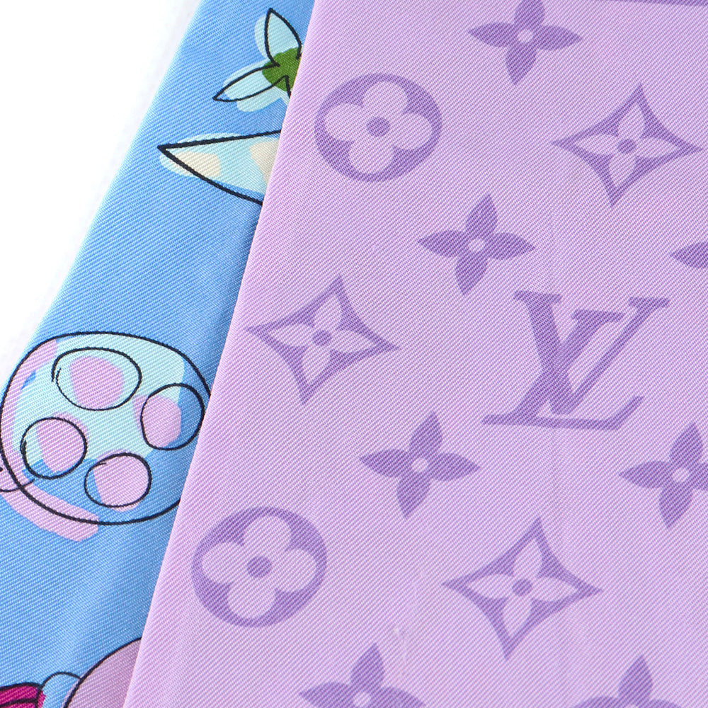 LOUIS VUITTON - Twilly en soie large