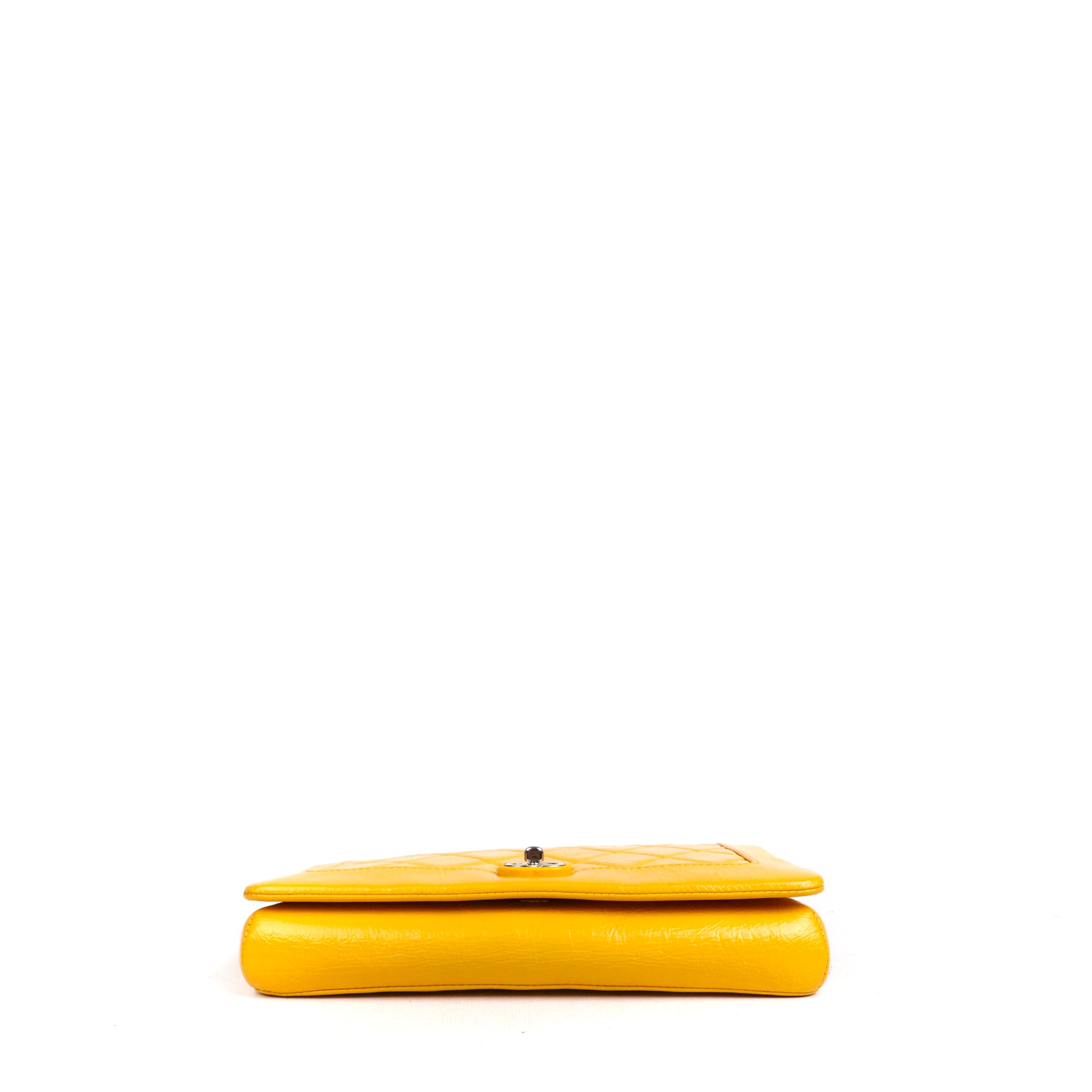 CHANEL - Limited edition Timeless handbag in yellow leather
