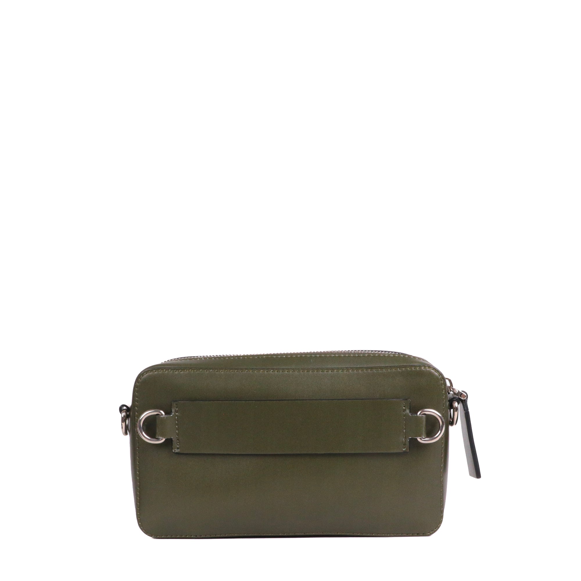 VALENTINO - VSling shoulder bag in brown grained leather