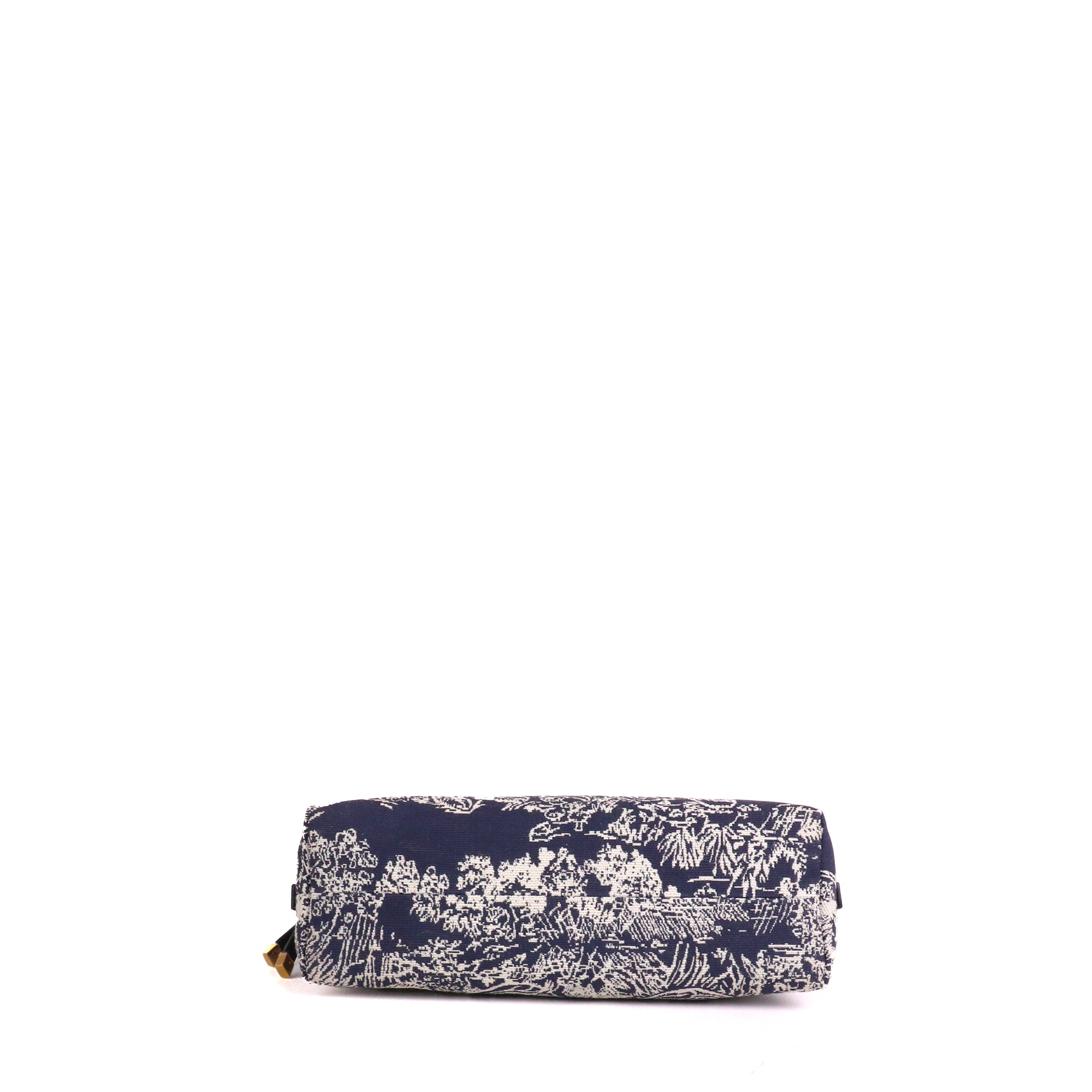 DIOR - Trousse de toilette 30 Montaigne Dior en toile de jouy bleu marine