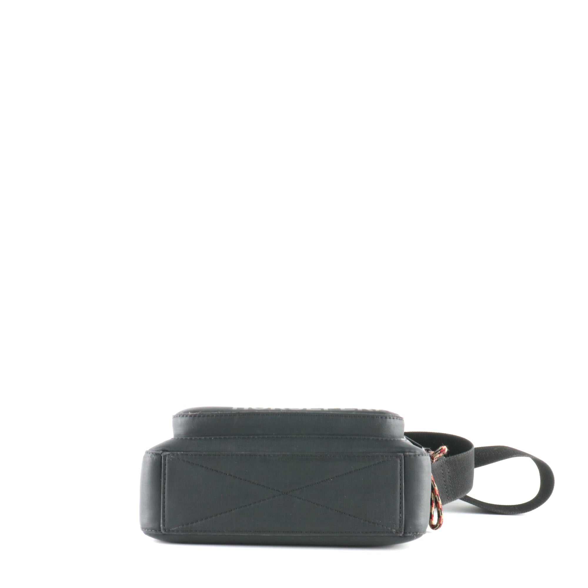 BURBERRY - Horseferry coated canvas shoulder bag 