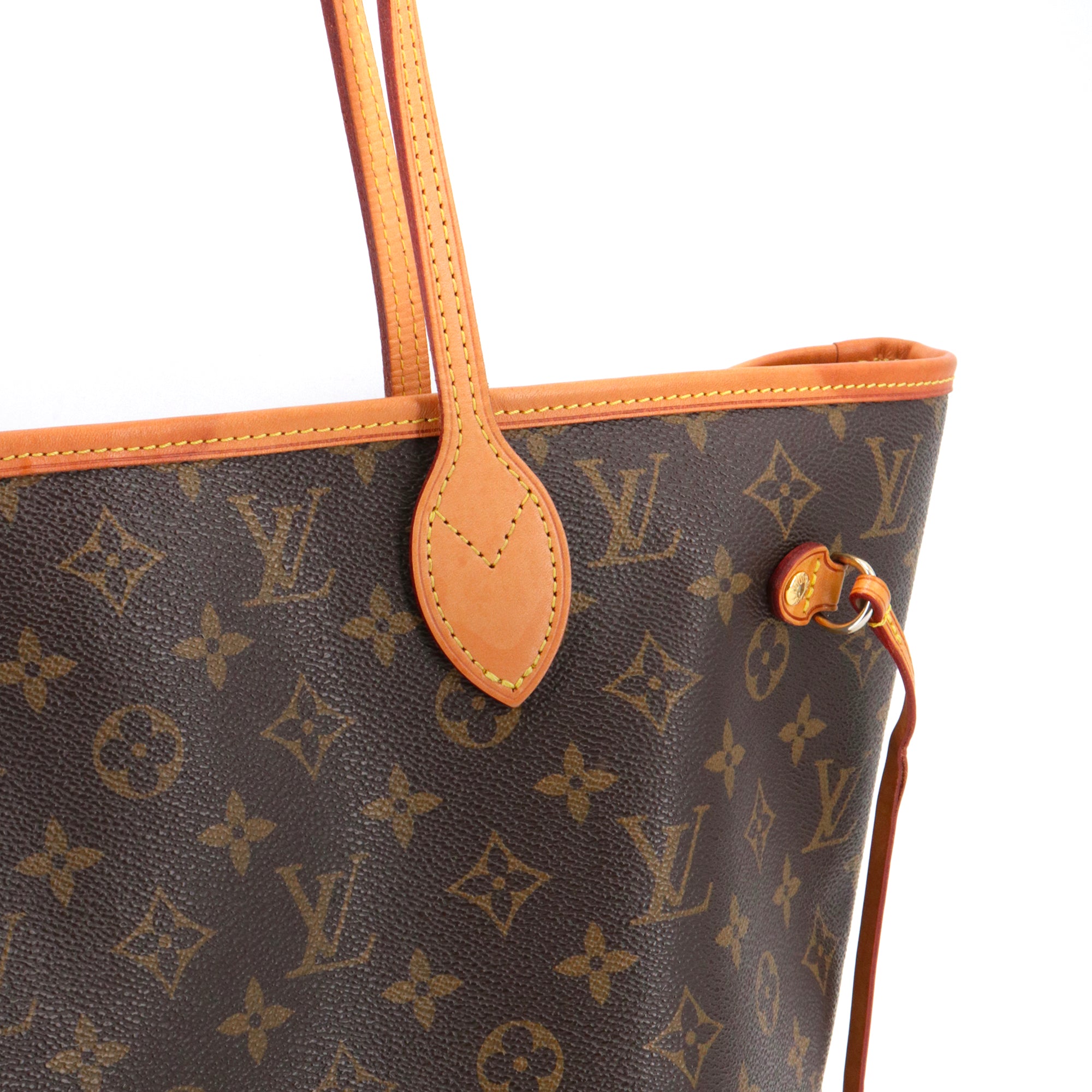 LOUIS VUITTON - Sac cabas Neverfull MM Louis Vuitton en toile monogrammée