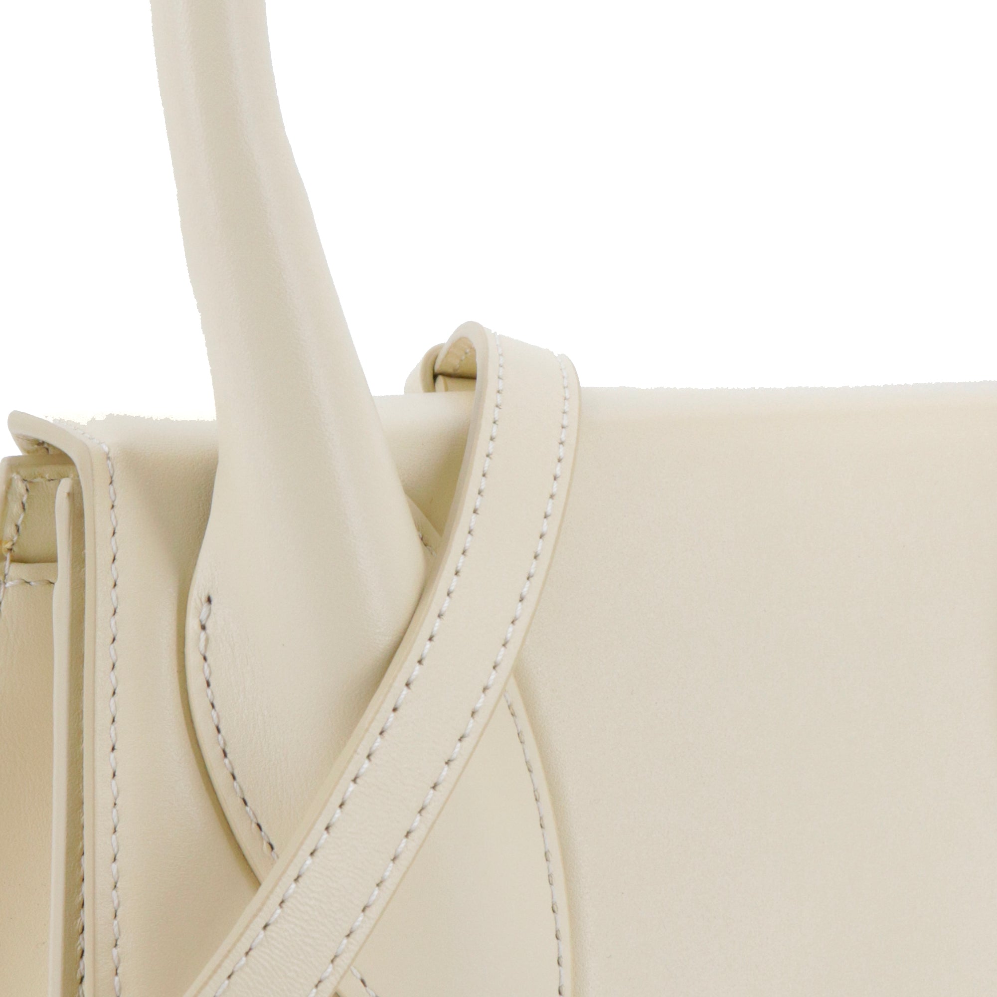 JACQUEMUS - Medium Chiquito shoulder bag in yellow leather