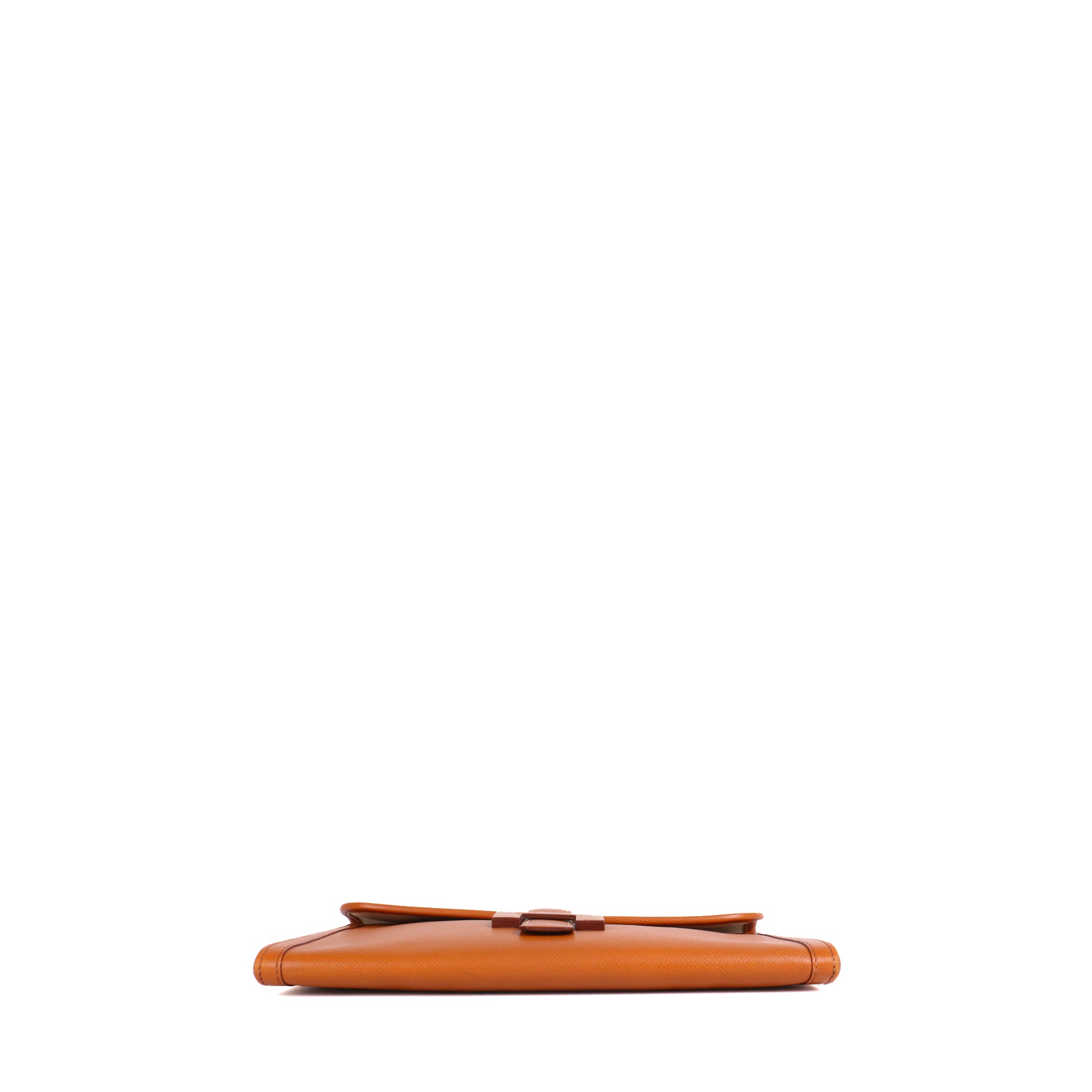 HERMÈS - Hermès Maxibox Clutch in smooth leather Rose Lipstick