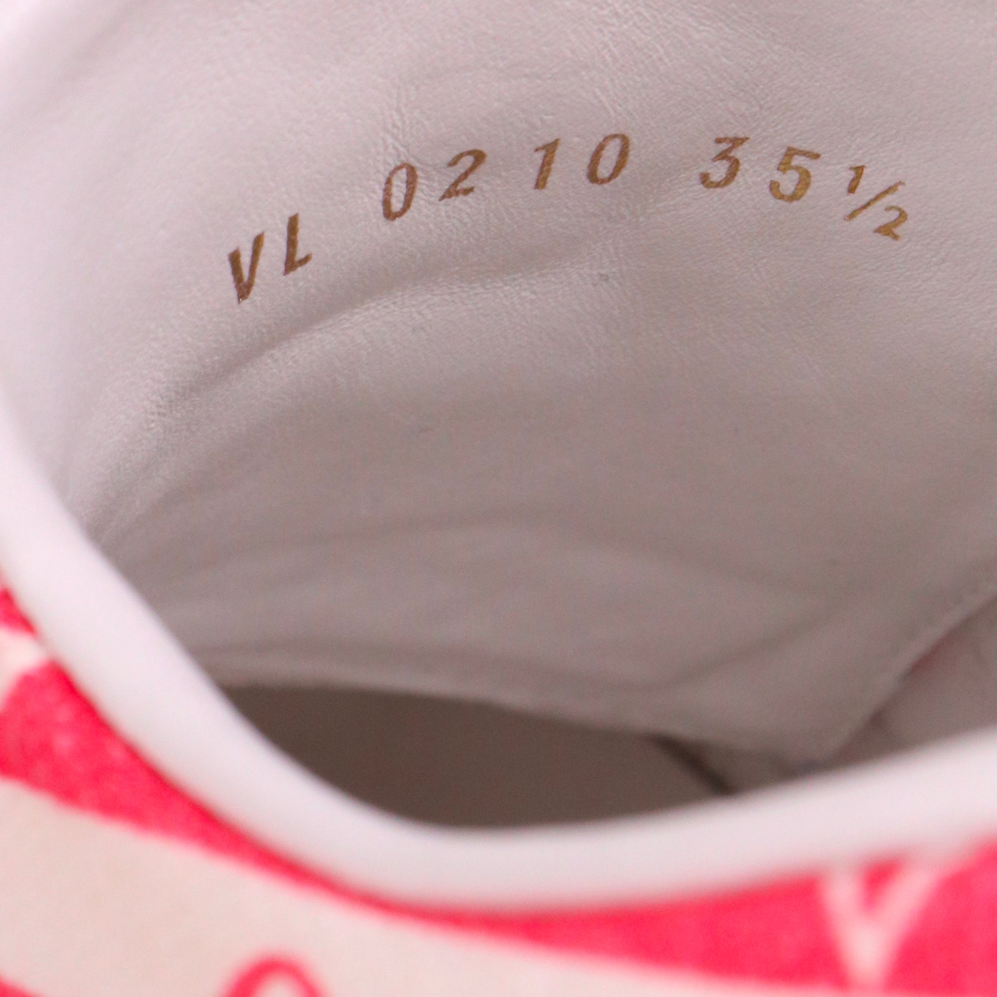 LOUIS VUITTON - Louis Vuitton Fastlane denim sneakers (T43)