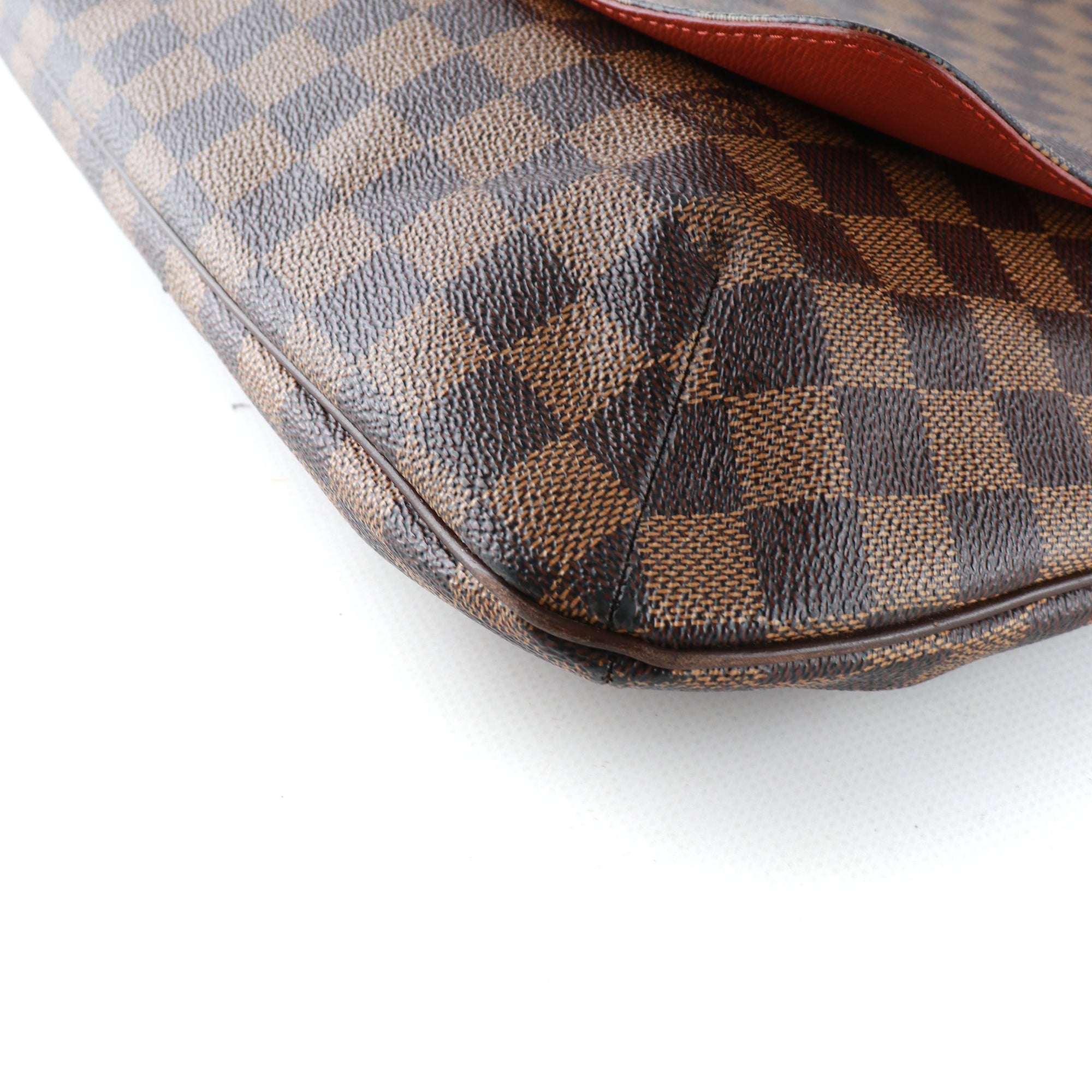 LOUIS VUITTON - Sac à bandoulière Musette Salsa GM en toile damier ébène