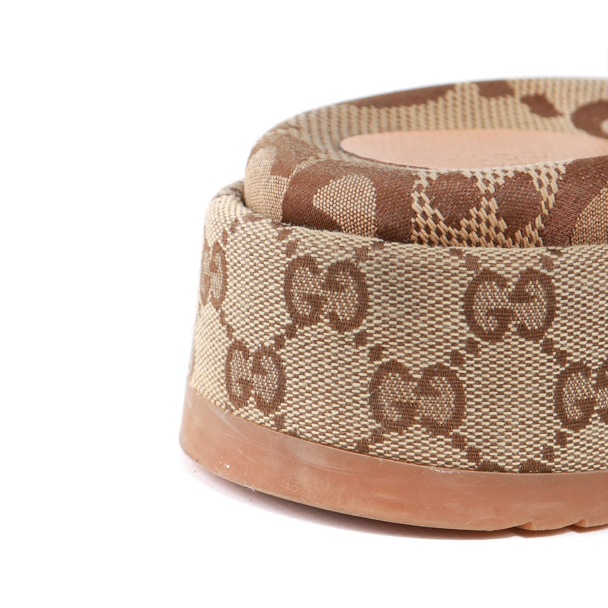 GUCCI - GG canvas platform mules (T39)