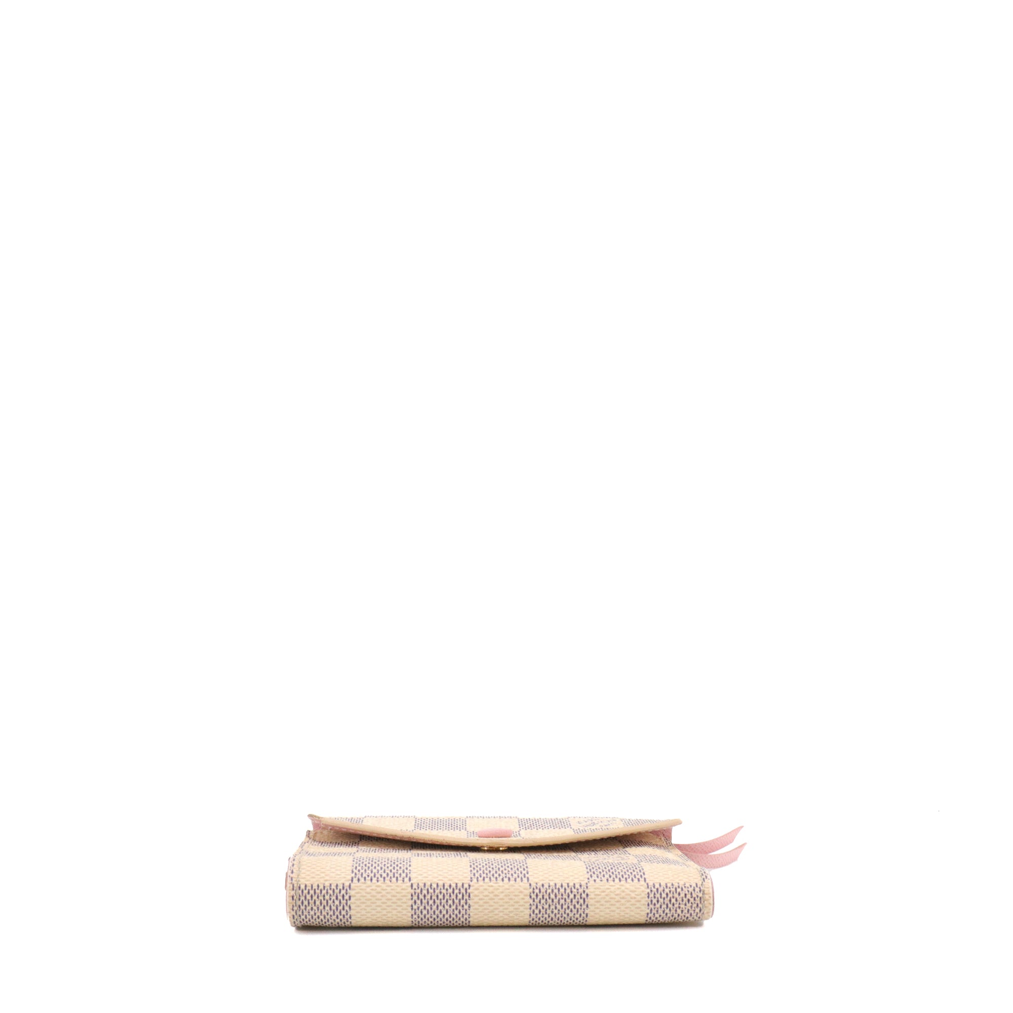 LOUIS VUITTON - Louis Vuitton Victorine wallet in azure checkerboard canvas