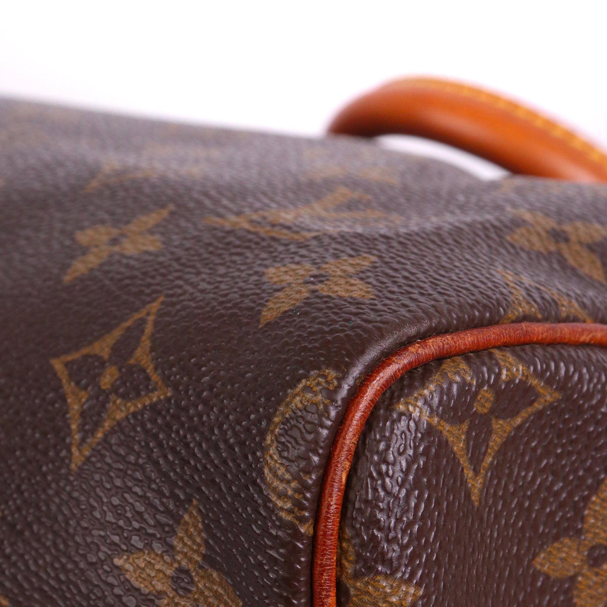 LOUIS VUITTON - Louis Vuitton Speedy 35 shoulder bag in Damier Ébène canvas