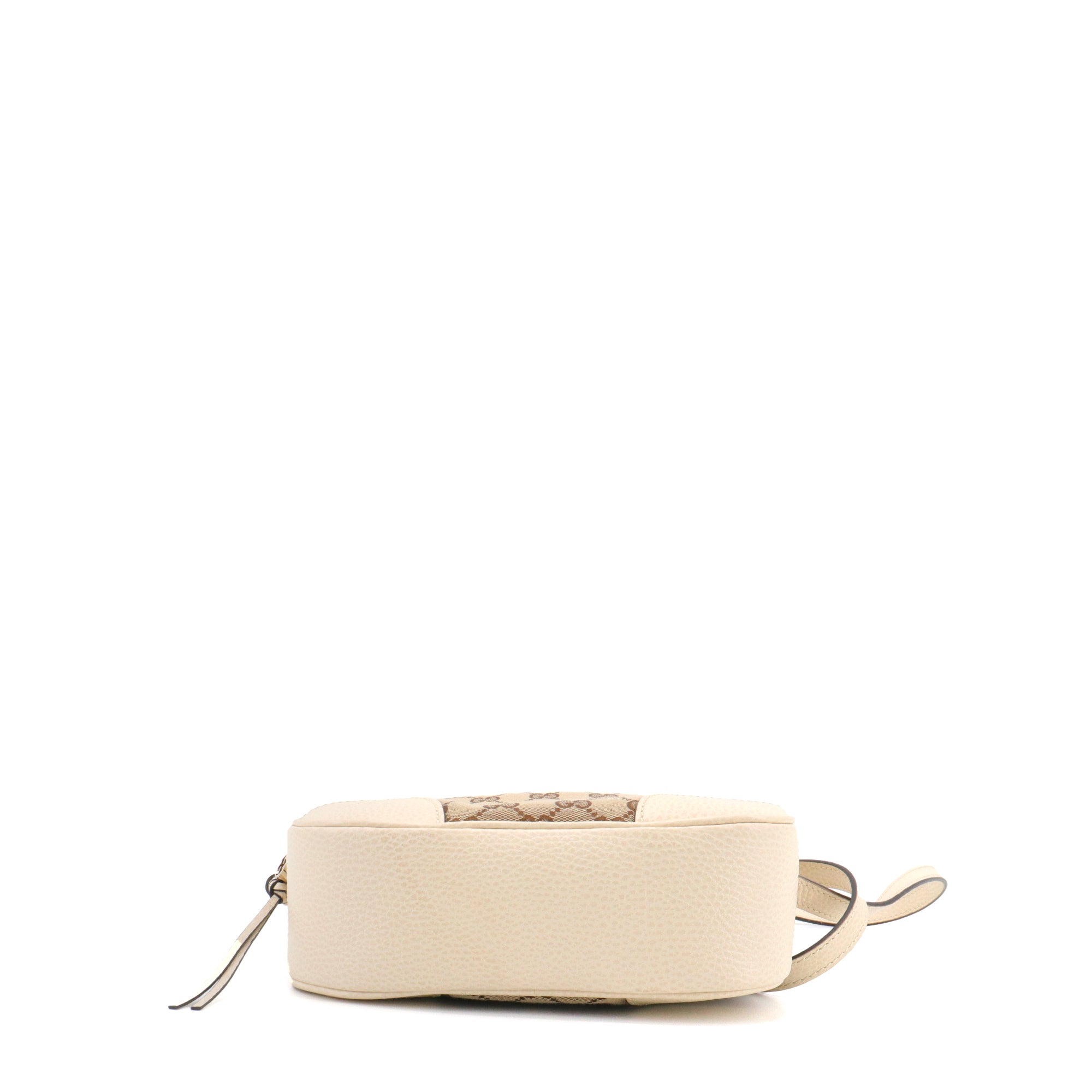 GUCCI - Gucci Bree shoulder bag in beige monogrammed canvas